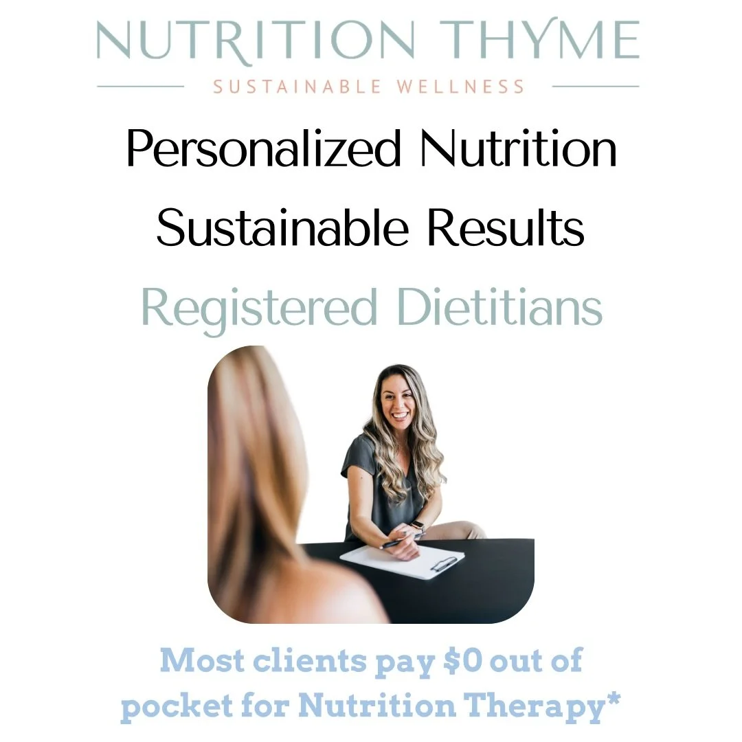 No extremes. No guessing. No starting over Monday.
We help you understand your body, support your metabolism, and create sustainable results that actually last.

Our registered dietitians create fully personalized nutrition plans based on your body, 