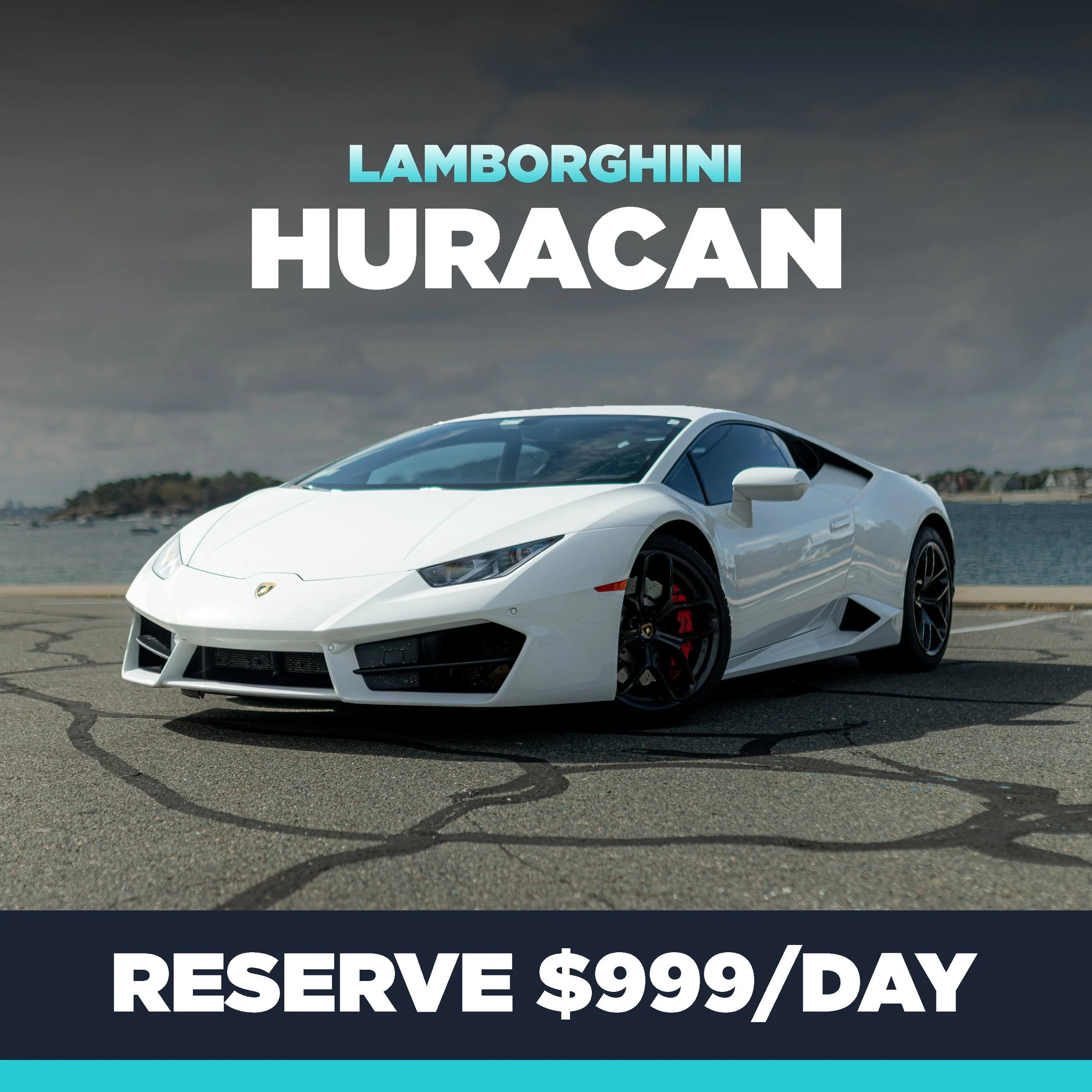 LAMBORGHINI HURACAN RENTAL CAR AND SPORTS CAR RENTAL IN BOSTON MASSACHUSETTS