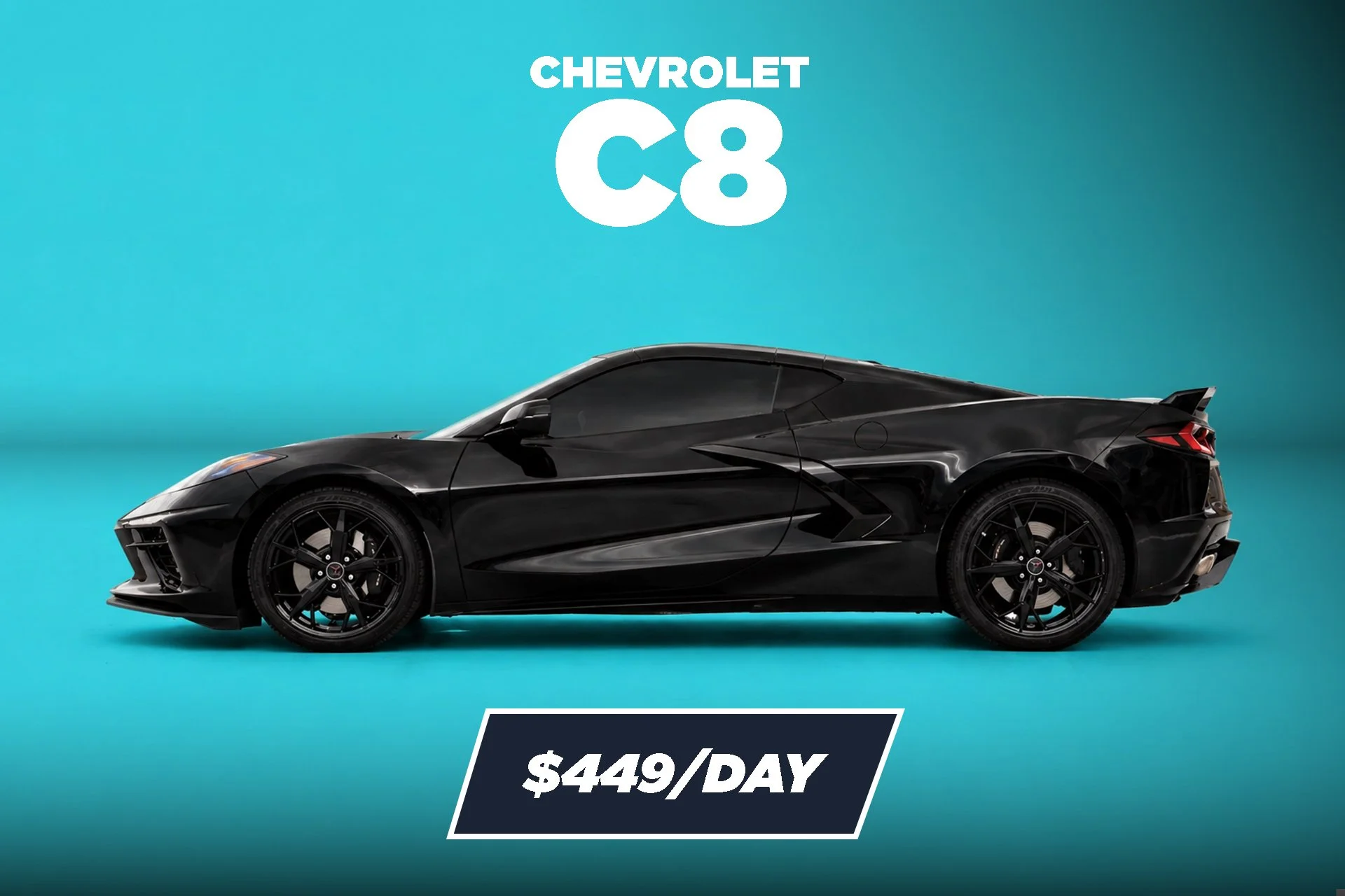 CHEVROLET C8 CORVETTE RENTAL CAR AND SPORTS CAR RENTAL IN MINNEAPOLIS MINNESOTA