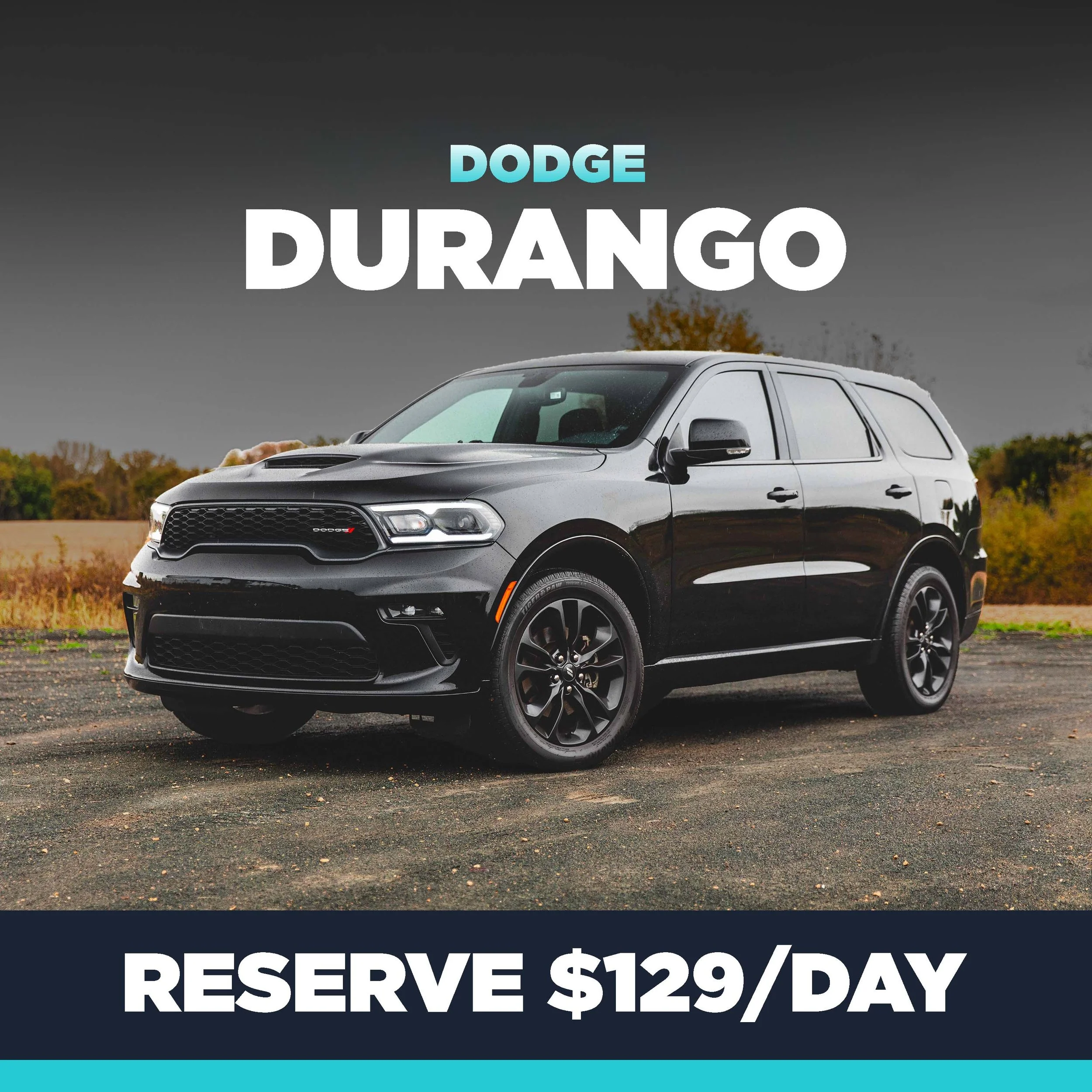 DODGE DURANGO RENTAL CAR AND LUXURY RENTAL CAR IN MINNEAPOLIS MINNESOTA