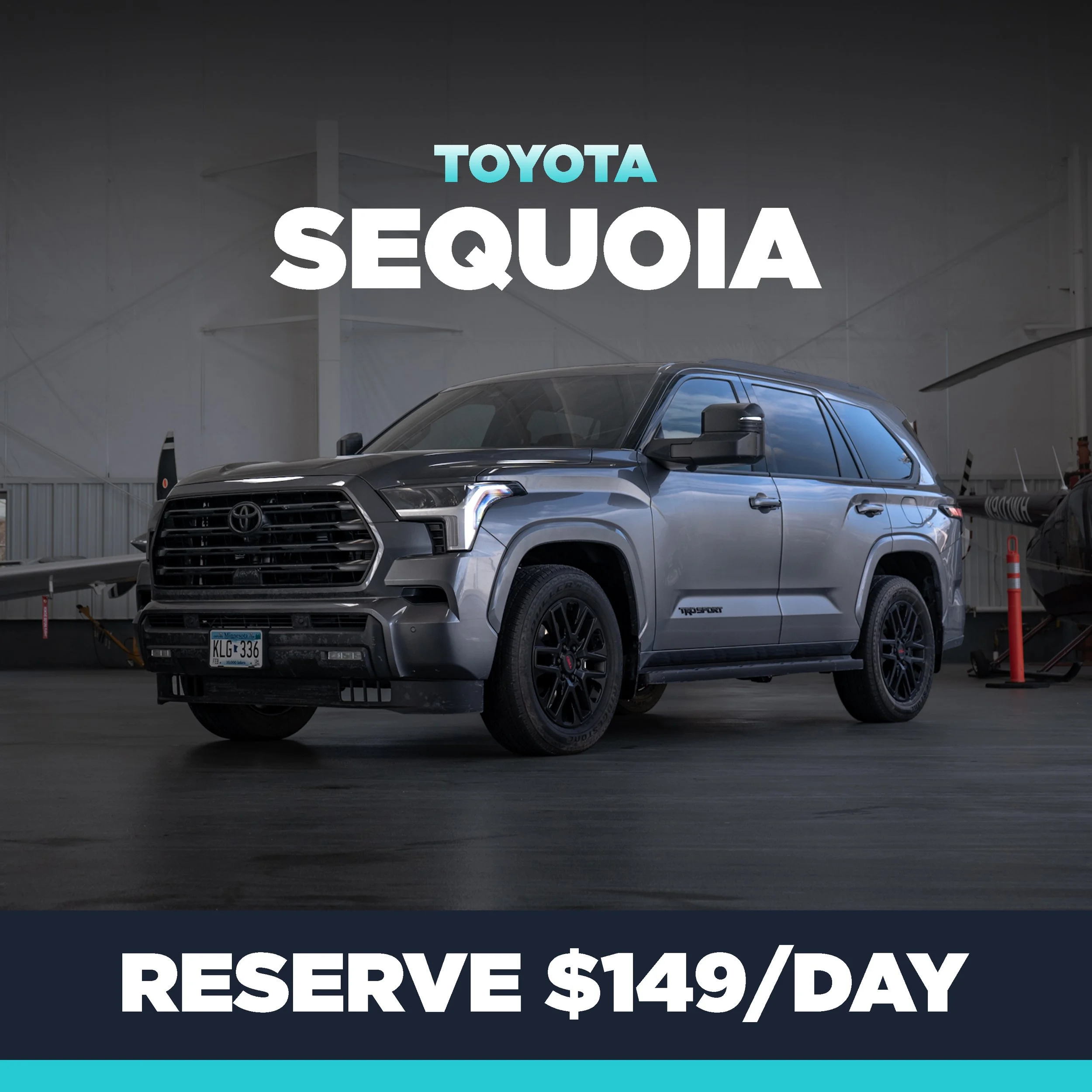 TOYOTA SEQUOIA RENTAL CAR AND LUXURY RENTAL CAR IN BOSTON MASSACHUSETTS