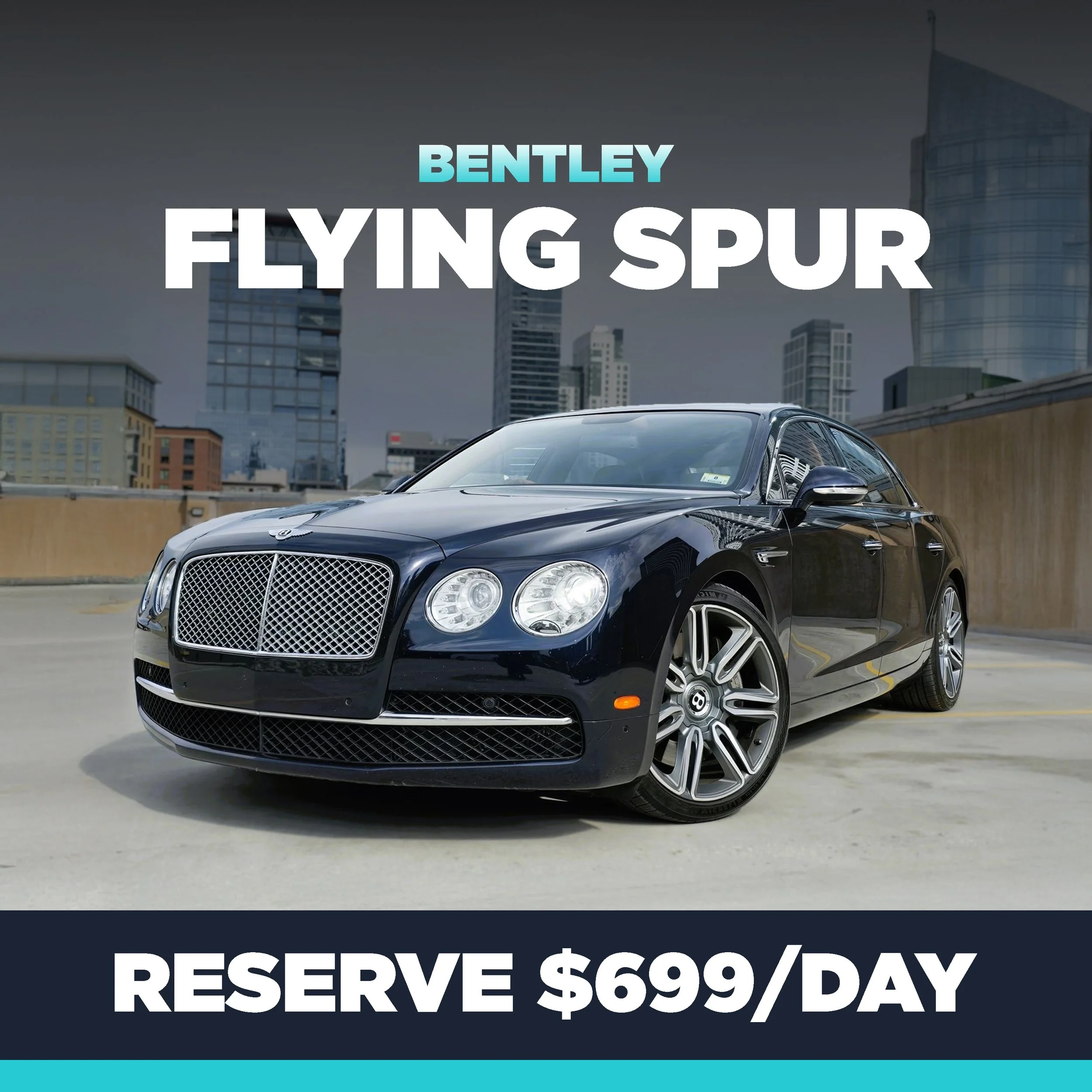 BENTLEY FLYING SPUR RENTAL CAR AND LUXURY RENTAL CAR IN BOSTON MASSACHUSETTS