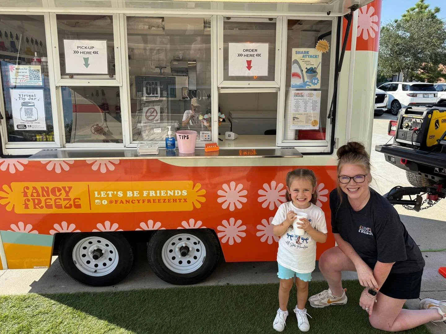 This sweet girl loved her snoball so much she left, drove around the corner, and came right back just to snap a picture with me in front of our trailer! (Thanks Dad!) 🥹🍧💕

That&rsquo;s the kind of joy (and cuteness!) that keeps us doing what we do