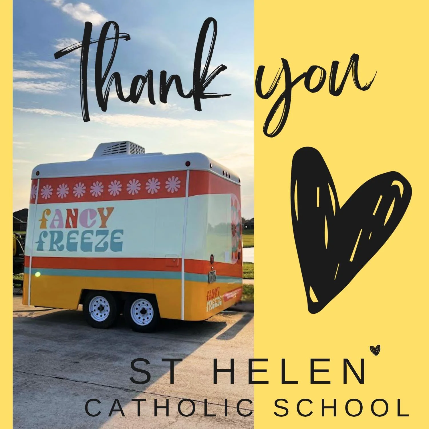 No pics&hellip;just endless lines, happy faces, and the sweetest memories.🍧💙

Thank you, @sthelencatholicschool, for inviting Fancy Freeze to your STREAM Night! We loved being part of such a fun and creative evening! Your students and families show