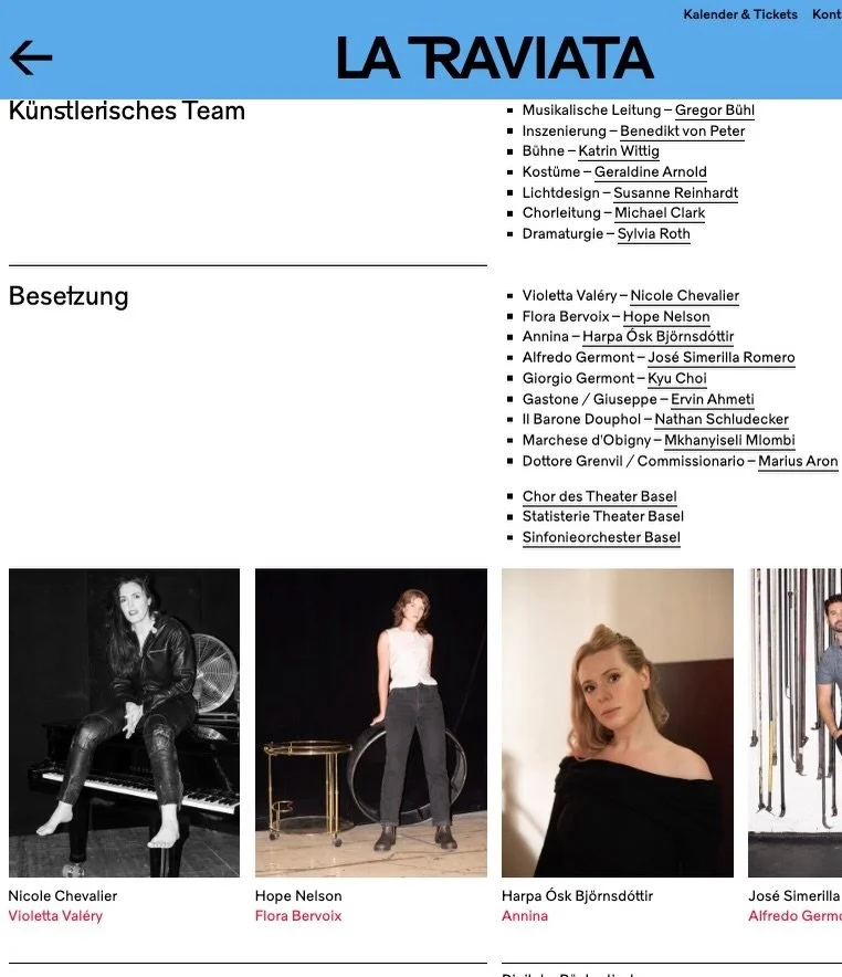 Traviata opening night 🎉 Traviata frummari!

What a privilege to get to be a part of such of group of artists and getting to watch and perform with Nicole Chevalier in this emotional and special production of Verdi&rsquo;s la Traviata by our own int