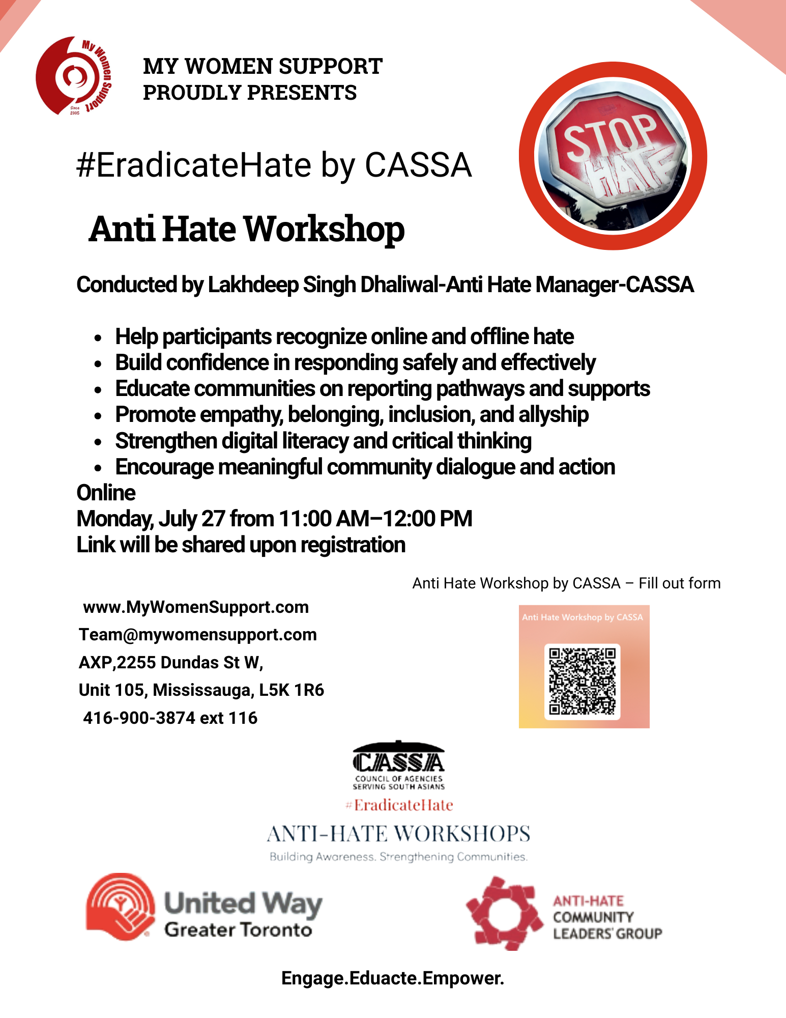 Anti Hate Worksshop