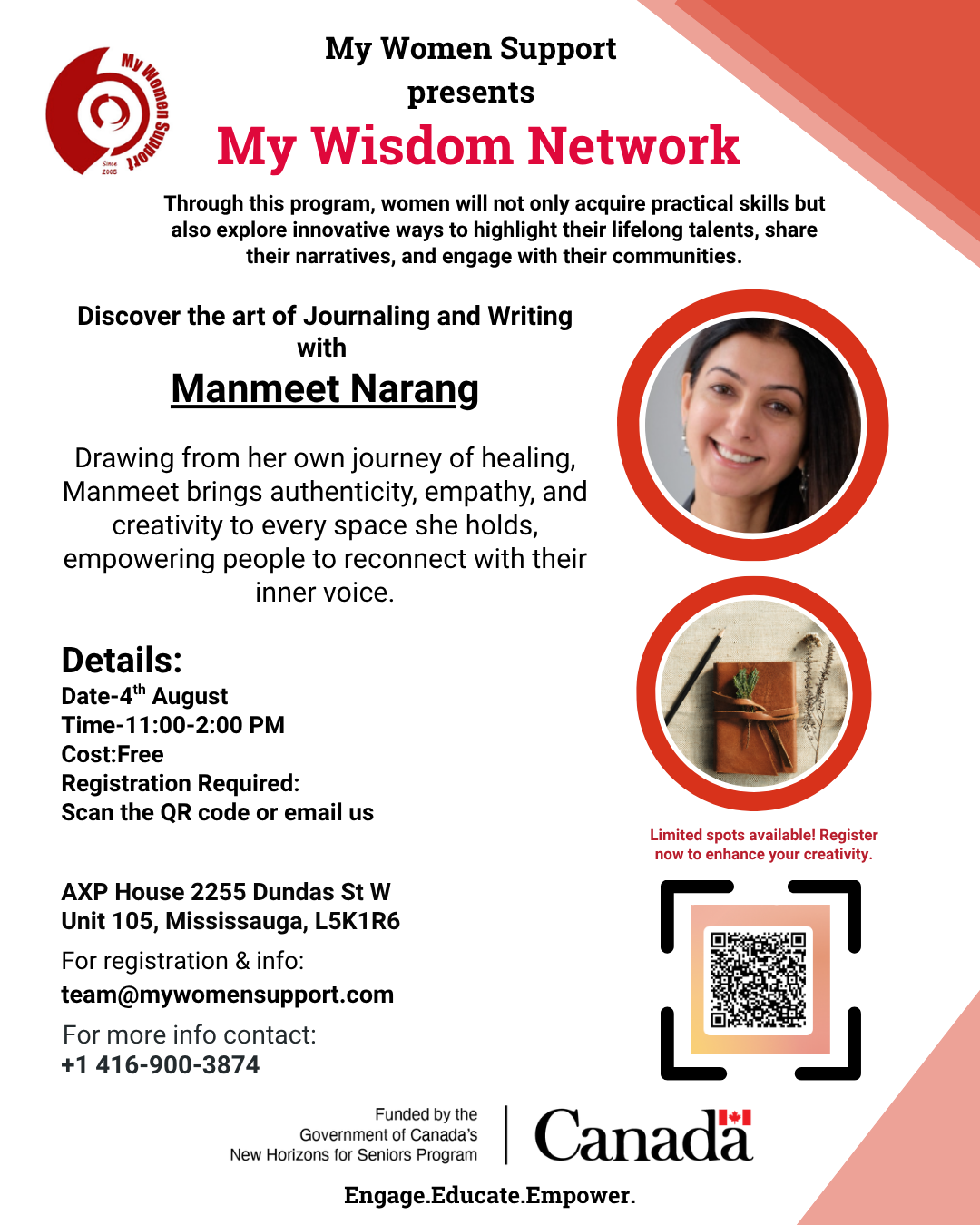 Art of Journaling and Writing with  Manmeet Narang