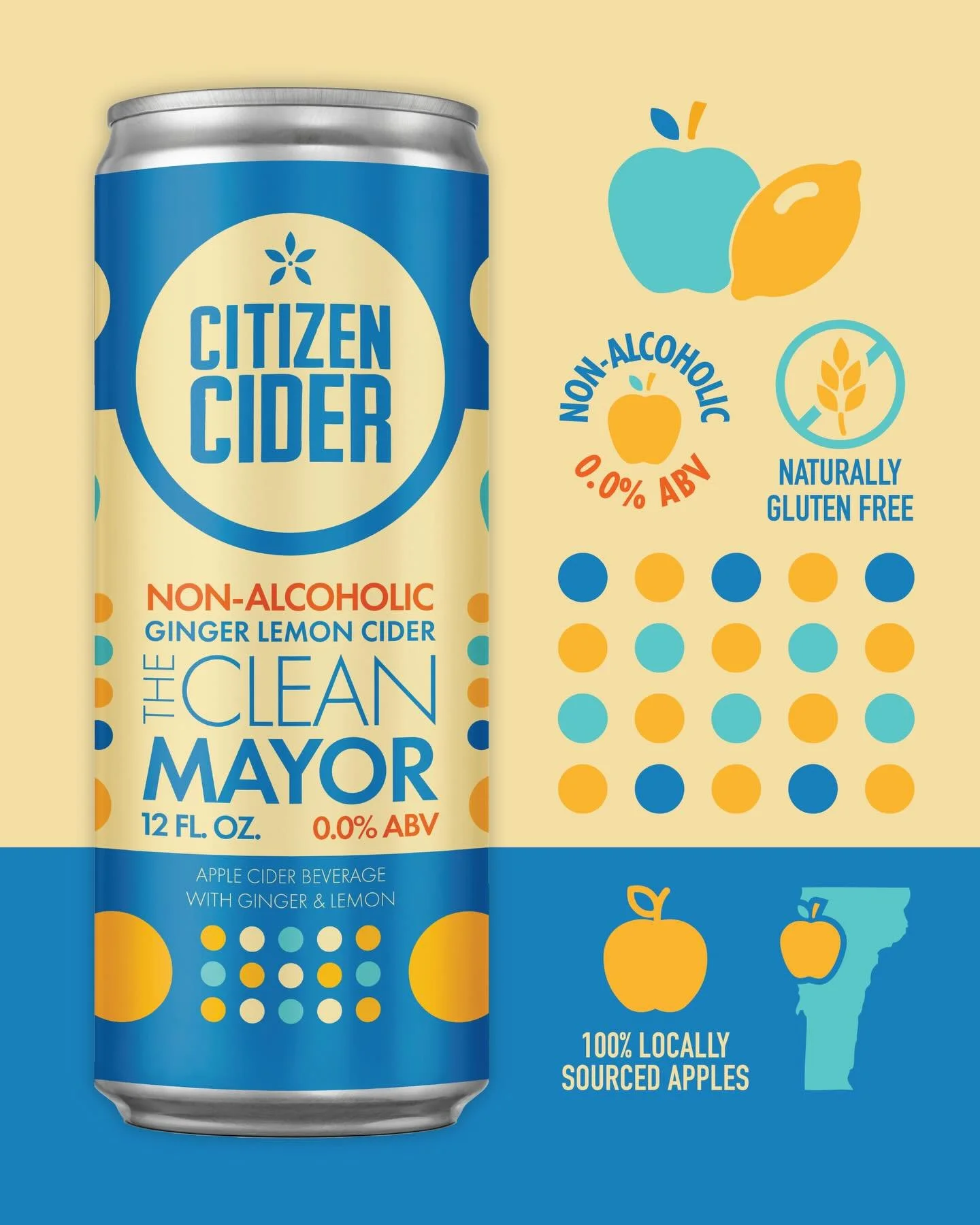 Dry January meet The Clean Mayor.

It&rsquo;s everything you love about The Dirty Mayor sans the alcohol. More importantly it&rsquo;s your sober cider guide.

Available in VT, MA, and at the @citizenciderpresshousepub 🍎

Cheers and happy 2026!