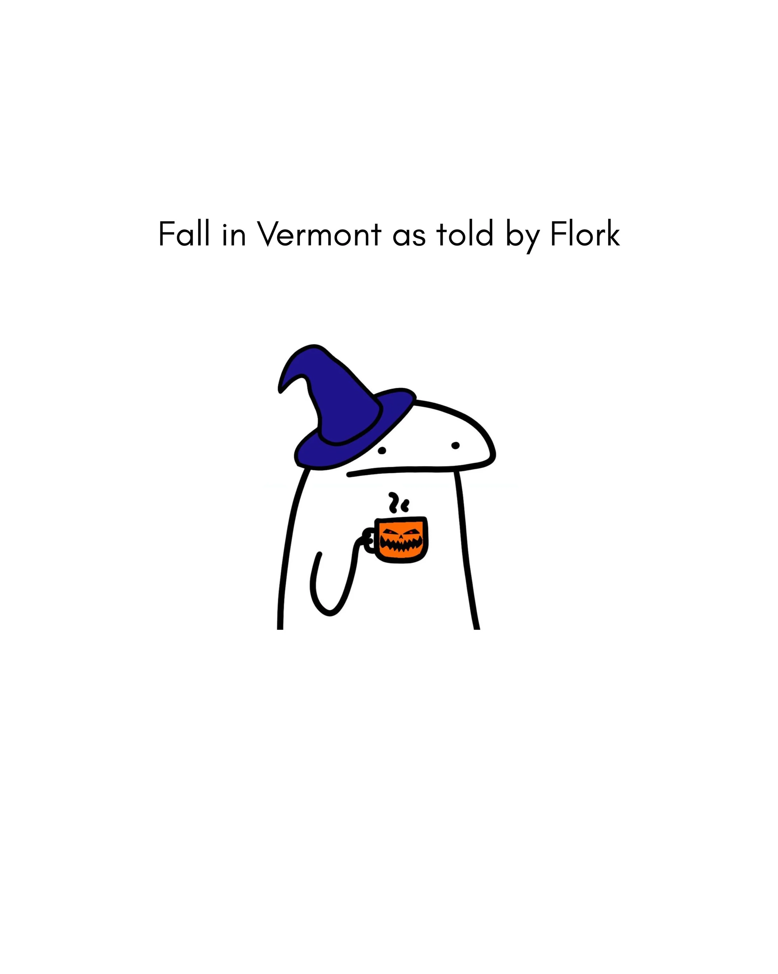 Fall in Vermont as told by Flork.

#fall #vermont #foliage #flork #florkofcows