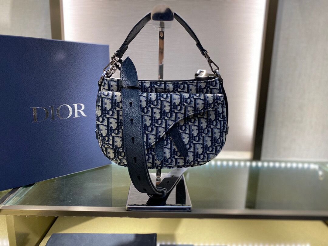 CD Strapped Bag (Denim Blue)