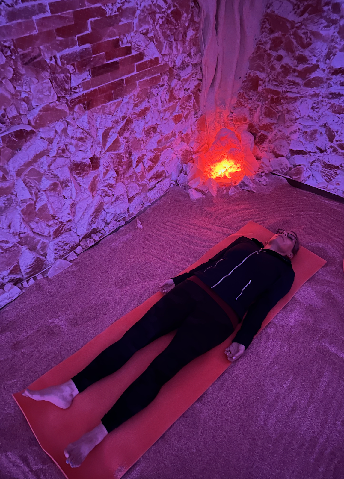 Hands-on reiki at the salt cave Minnesota