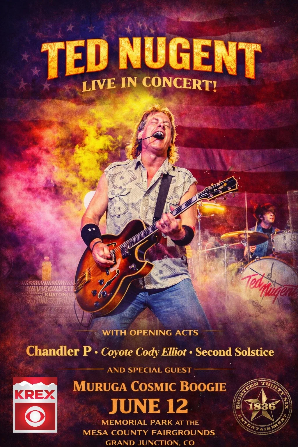 Ted Nugent Live in Grand Junction, CO