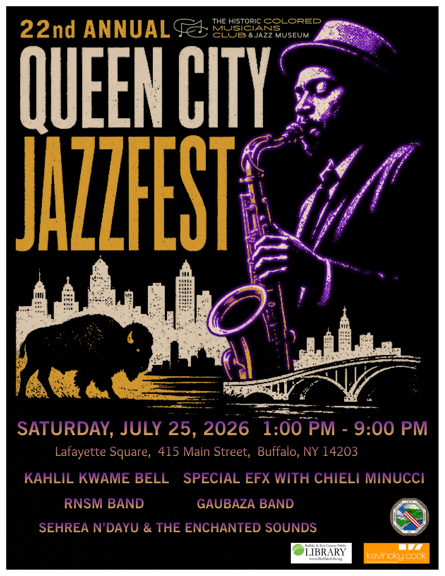22nd Annual Queen City Jazz Fest 