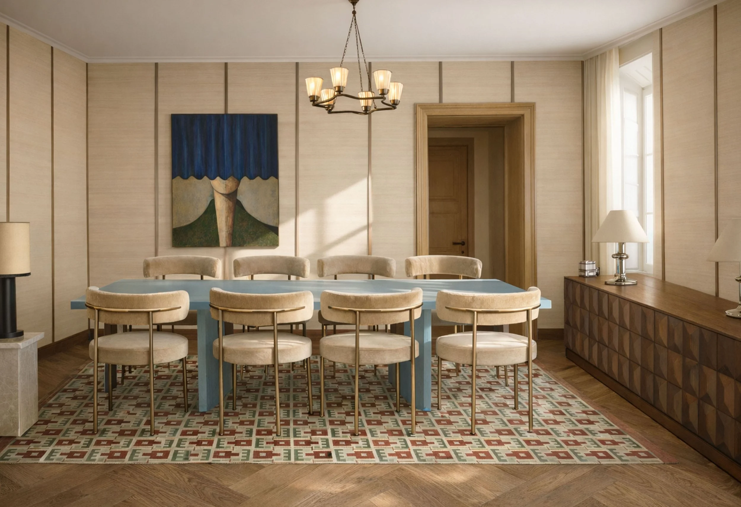 Interior design concept image of living room