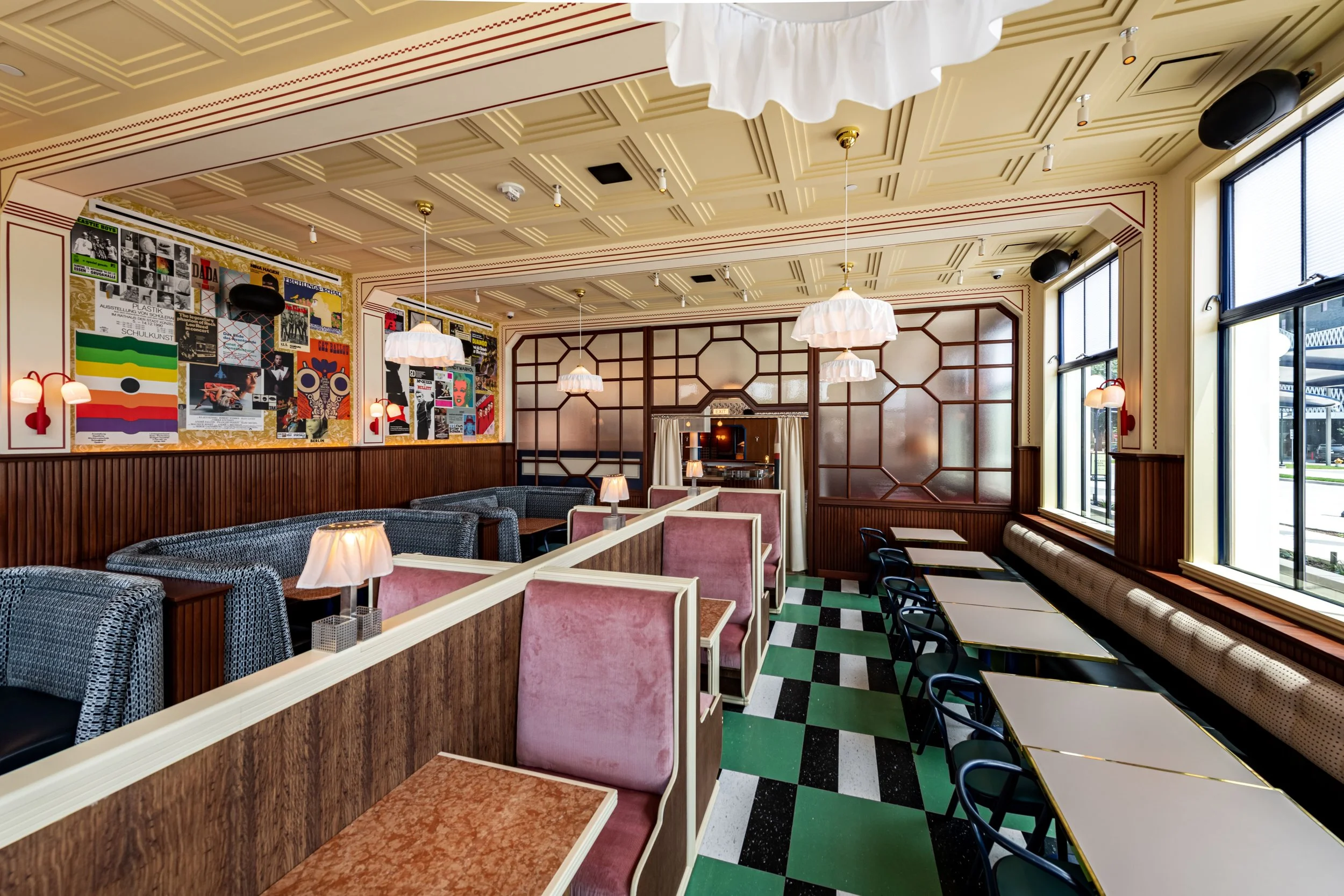 The Meteor Cafe Dallas — Map Design Studio