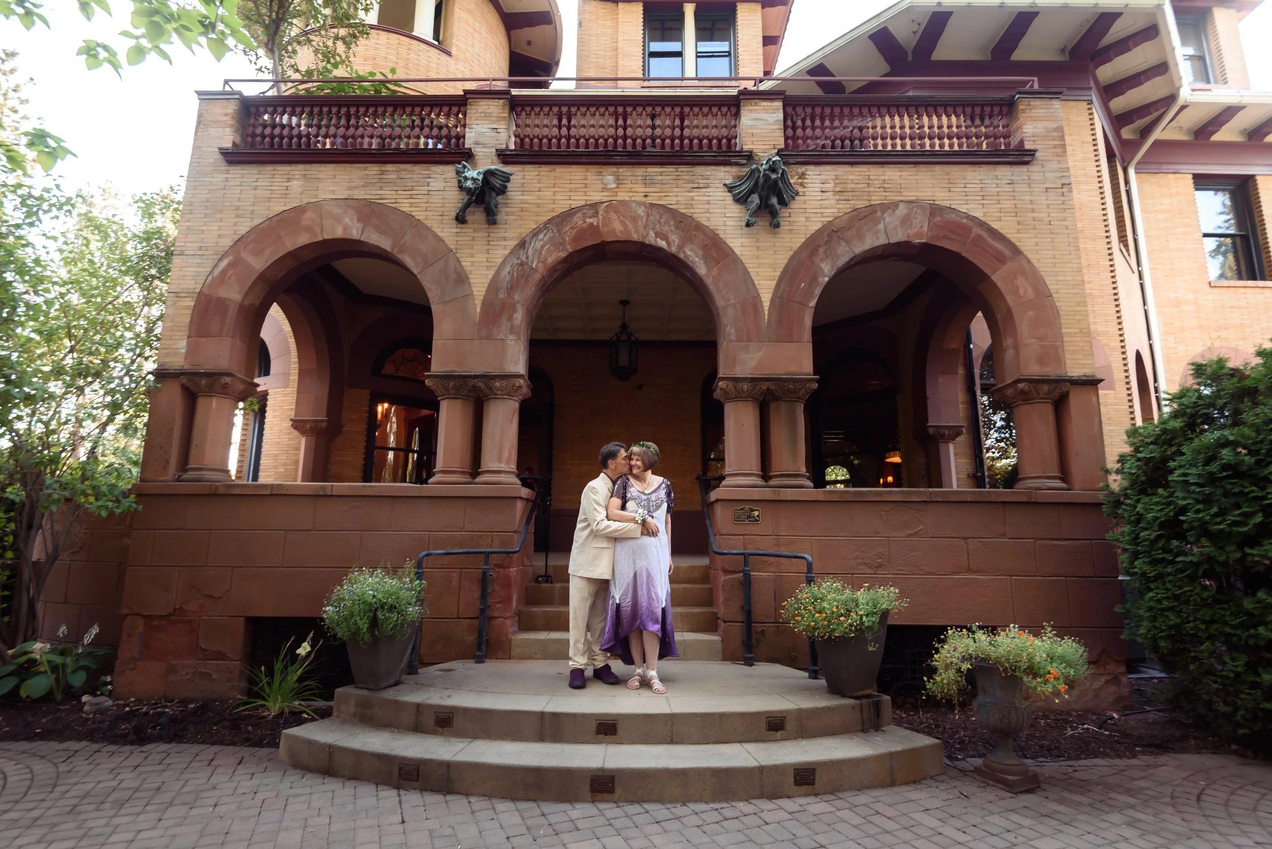 Historic Patsy Clark Mansion wedding venue in Spokane
