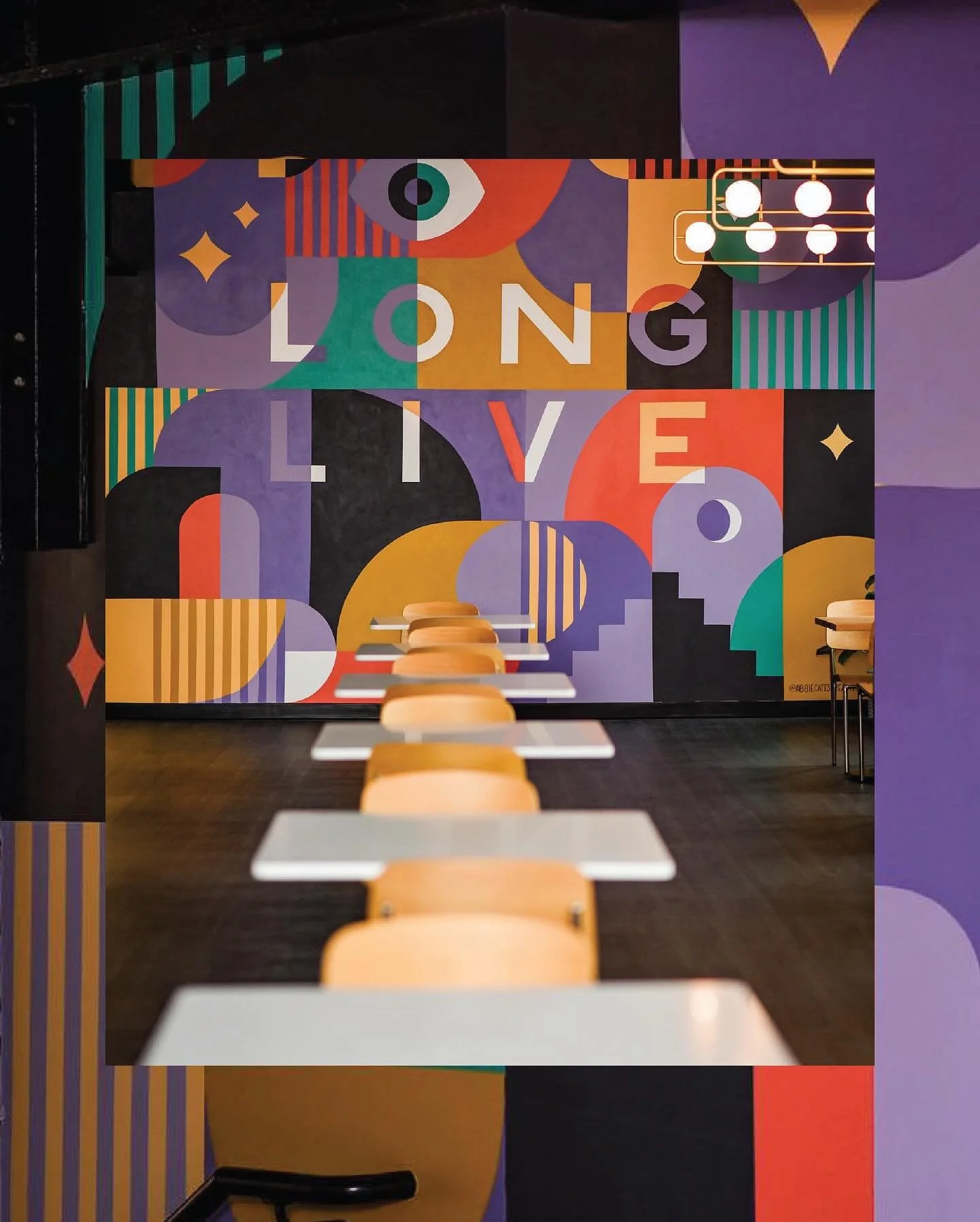 Revisiting some murals for @longliveroxbury 

These murals are still of my all time favorites and I love getting a chance to visit them irl! (Make sure if you visit them too you order the Pilsner it&rsquo;s so good)🍻

Photography by @golden.age.coll