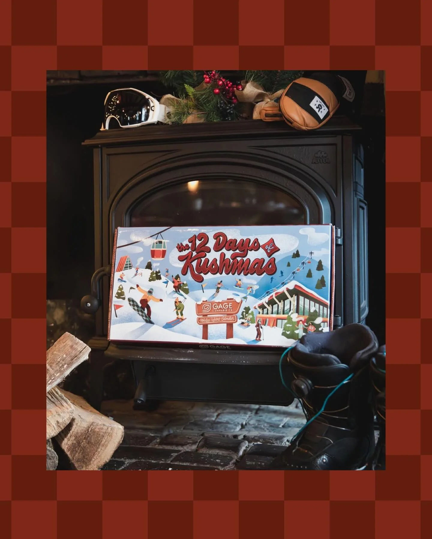 Merry Kushmas to all who celebrate! 

This year, I worked with @gage.mass to illustrate their yearly Advent Calendar especially for gardeners 🍃. This was easily one of my favorite projects of the year and I&rsquo;m so happy that it&rsquo;s finally o