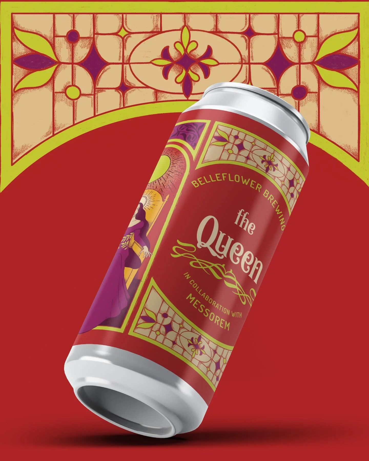 The Queen 

@belleflowerbeer x @messorembracitorium 

👑