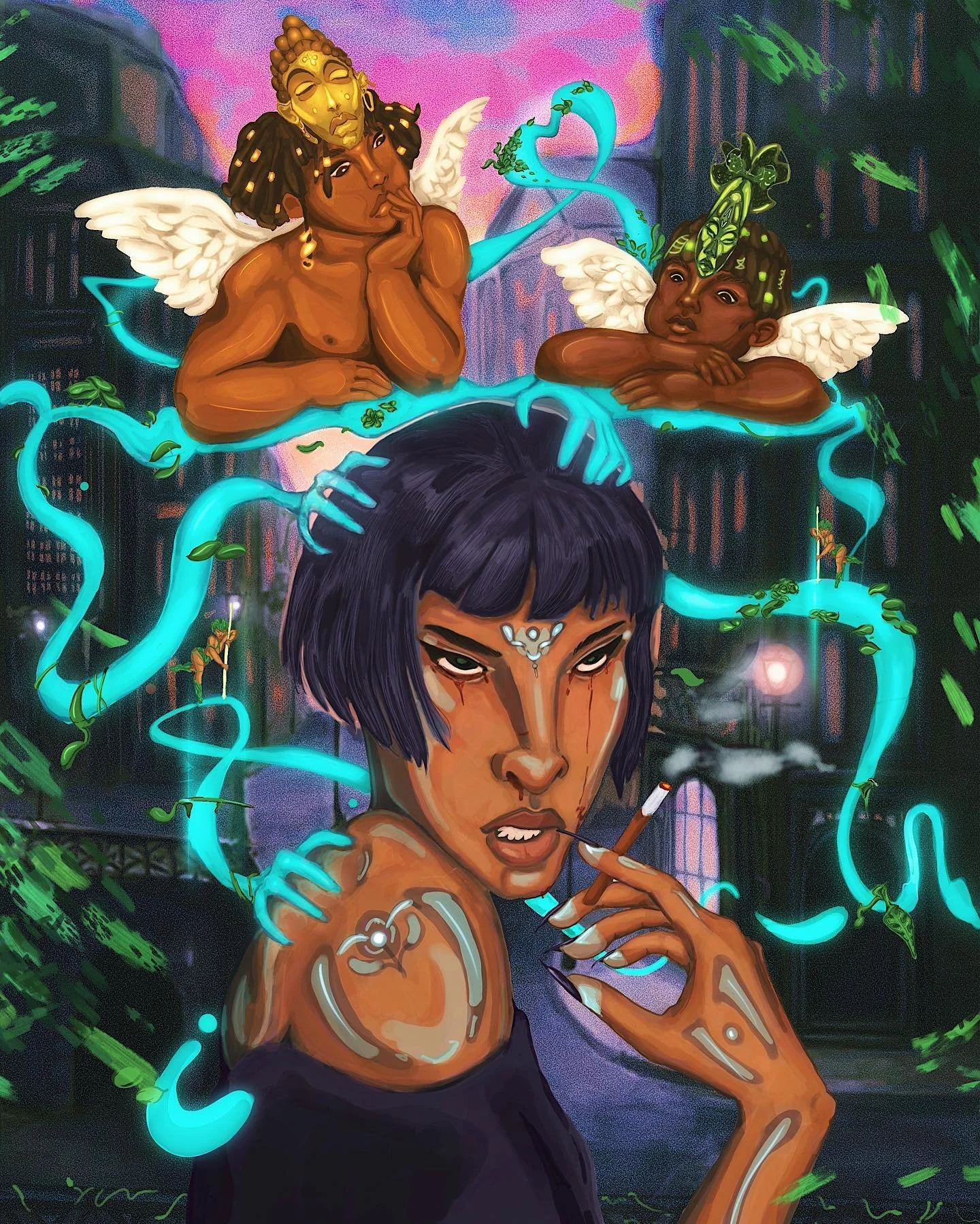 Grieving Clarity Transformed (2022) 👼🏾🍃
.
.
Available now only on @superrare.co
