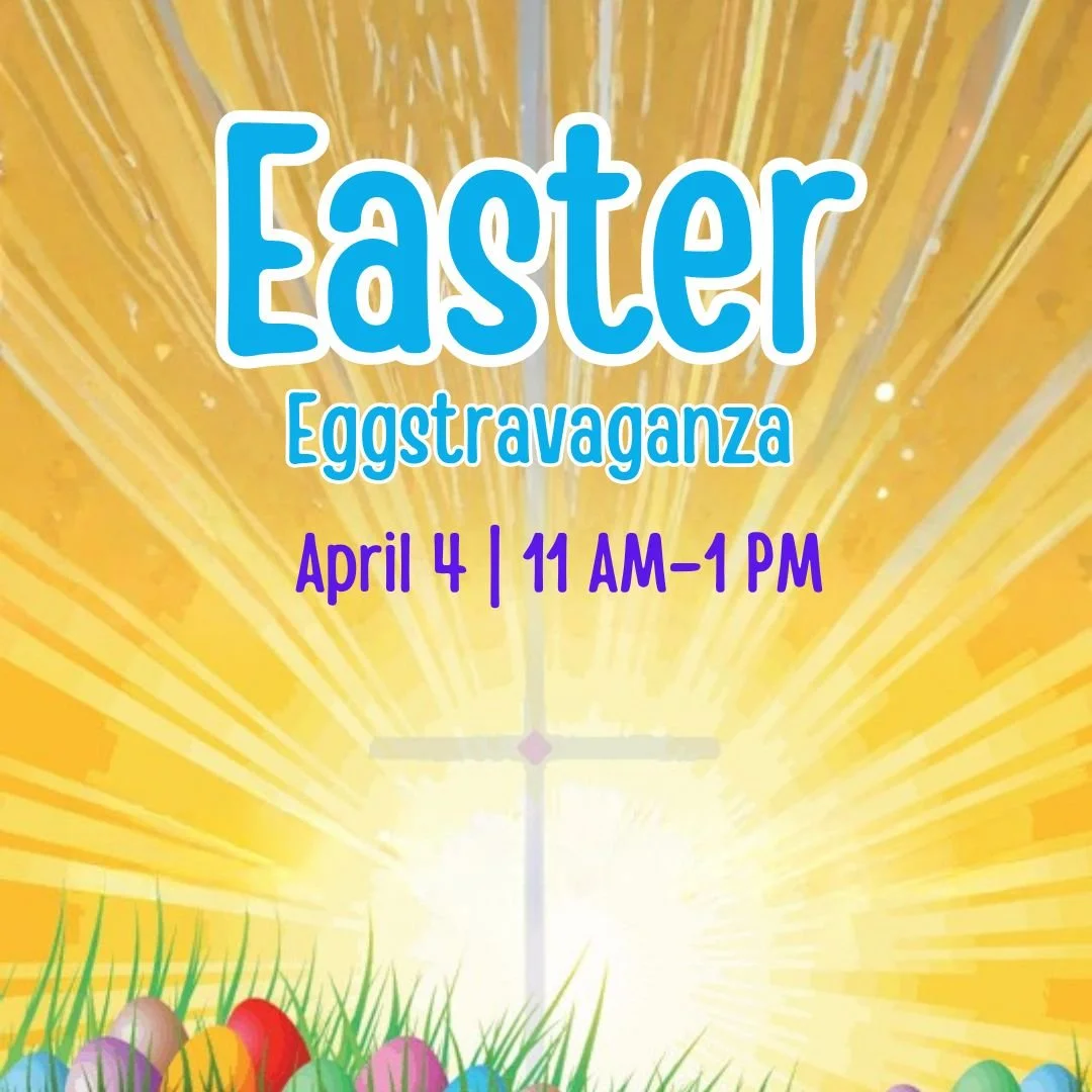 EGGSTRAVAGANZA | April 4 | 11 AM&ndash;1 PM

For boys &amp; girls ages 3 years&ndash;5th grade! Join Kids Life Ministry for a fun-filled day with a petting zoo, inflatables, activity stations, hot dogs &amp; snacks, and a cake walk! 

PLEASE BRING YO