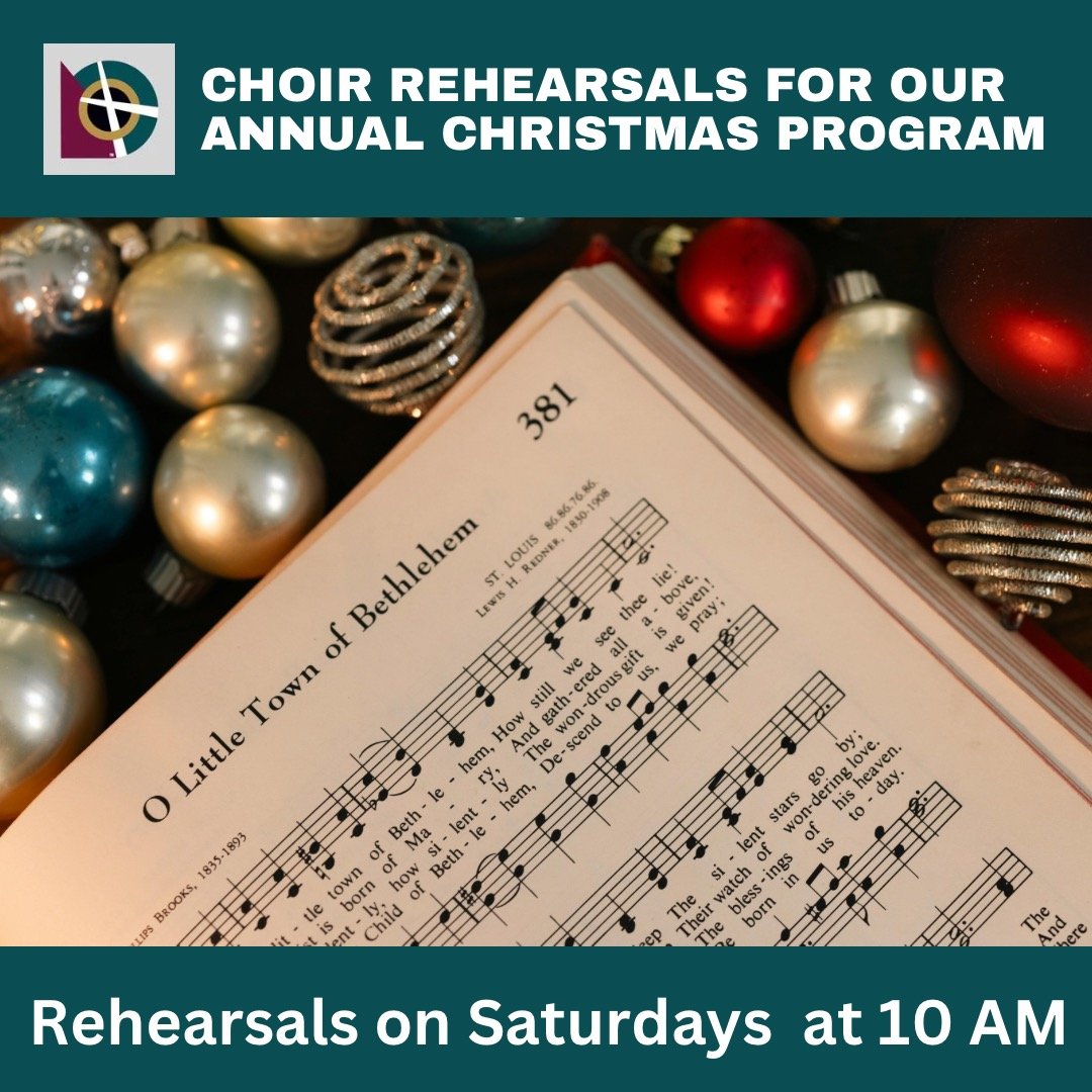 Interested in singing in this year&rsquo;s choir? We&rsquo;d love to have you! Rehearsals begin Sat, Oct 24, at 10 AM.

Childcare is available by reservation only. Please note: No childcare will be available on October 24 due to the Kids Life pumpkin
