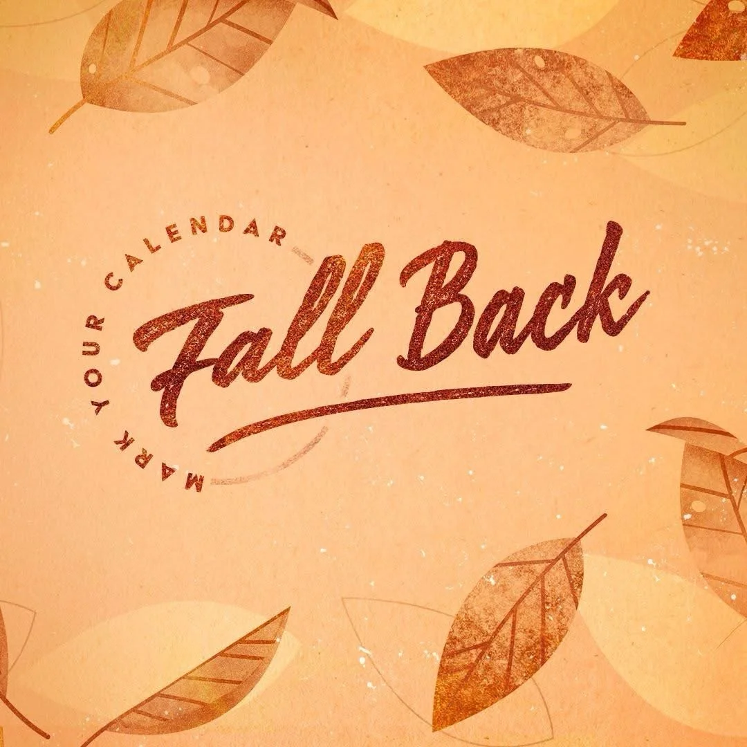 ⏰ Don&rsquo;t forget to turn your clocks back this weekend! 

Daylight Saving Time ends Sunday, November 1, so enjoy that extra hour of sleep!  We&rsquo;ll see you Sunday morning for worship, fellowship, and community.
