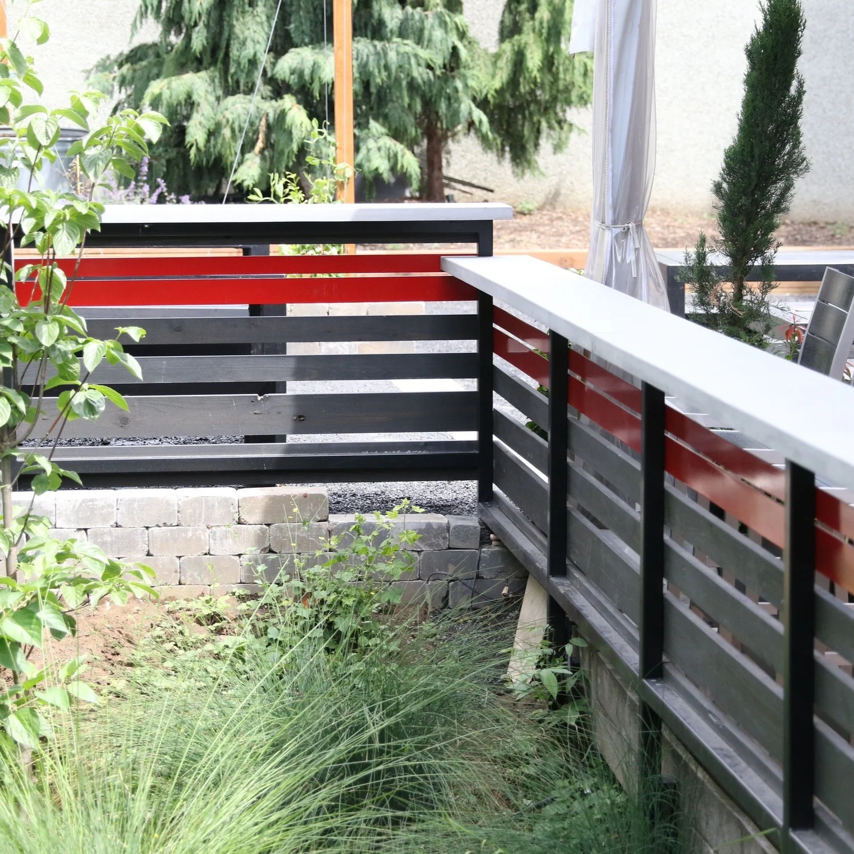 custom metal railing in Portland