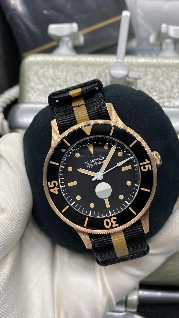 Blancpain fifty top fathoms gold