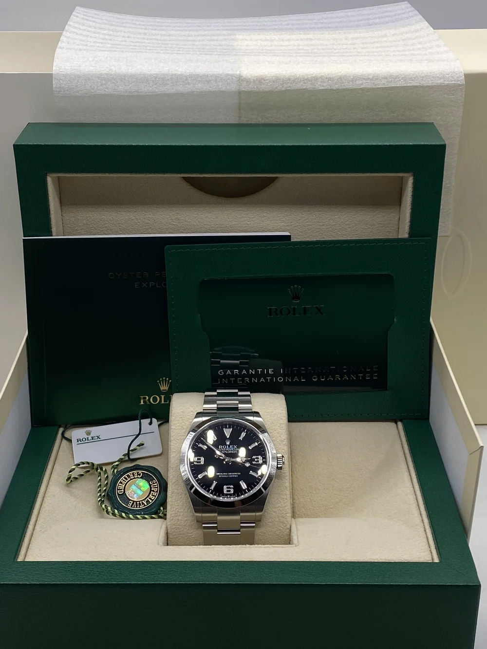 ROLEX Explorer 空箱 Rolex Explorer 40 Oystersteel, M224270-0001 | Fung Leung Kee