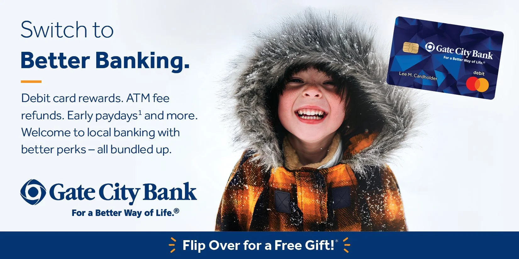 Front of mailer