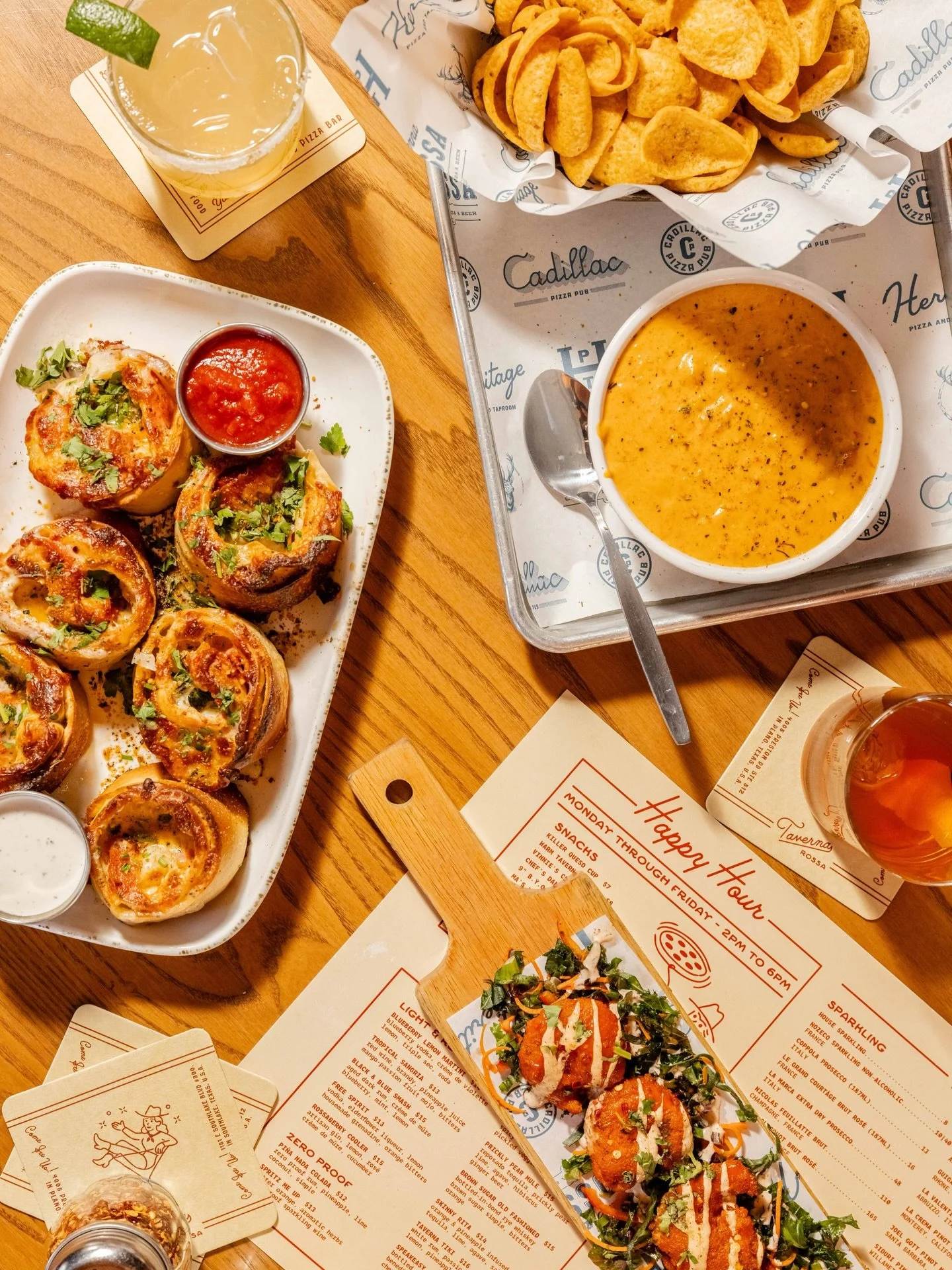 Made for the center of the table and passing around with good company. 

📸 Killer Queso 
  Pepperoni Pinwheels
  TX Buffalo Shrimp