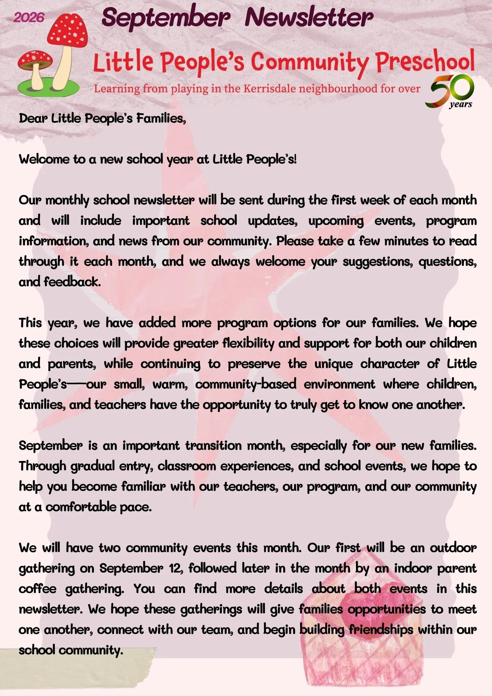 2026 September Newsletter