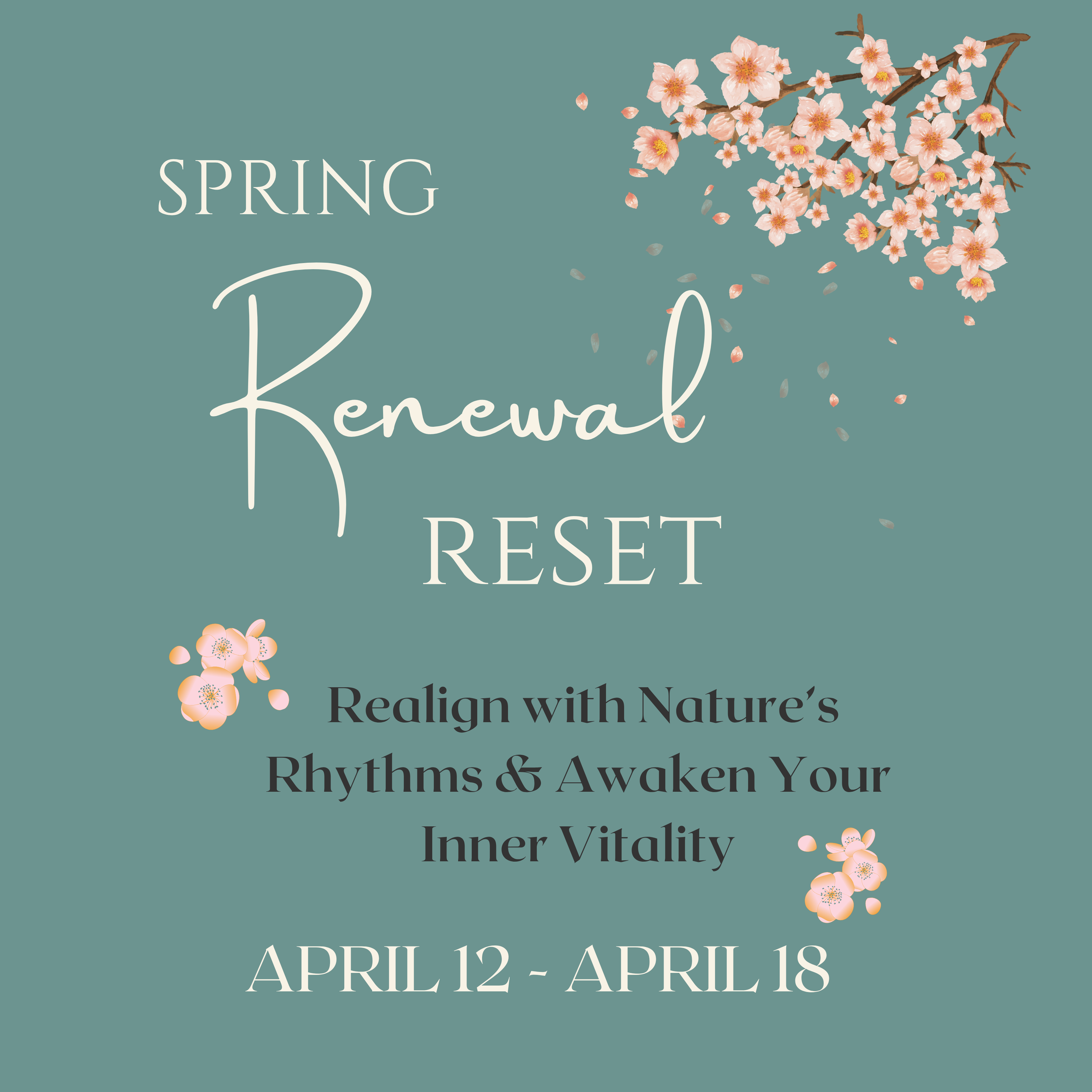 Spring Renewal Reset Week Long Pass