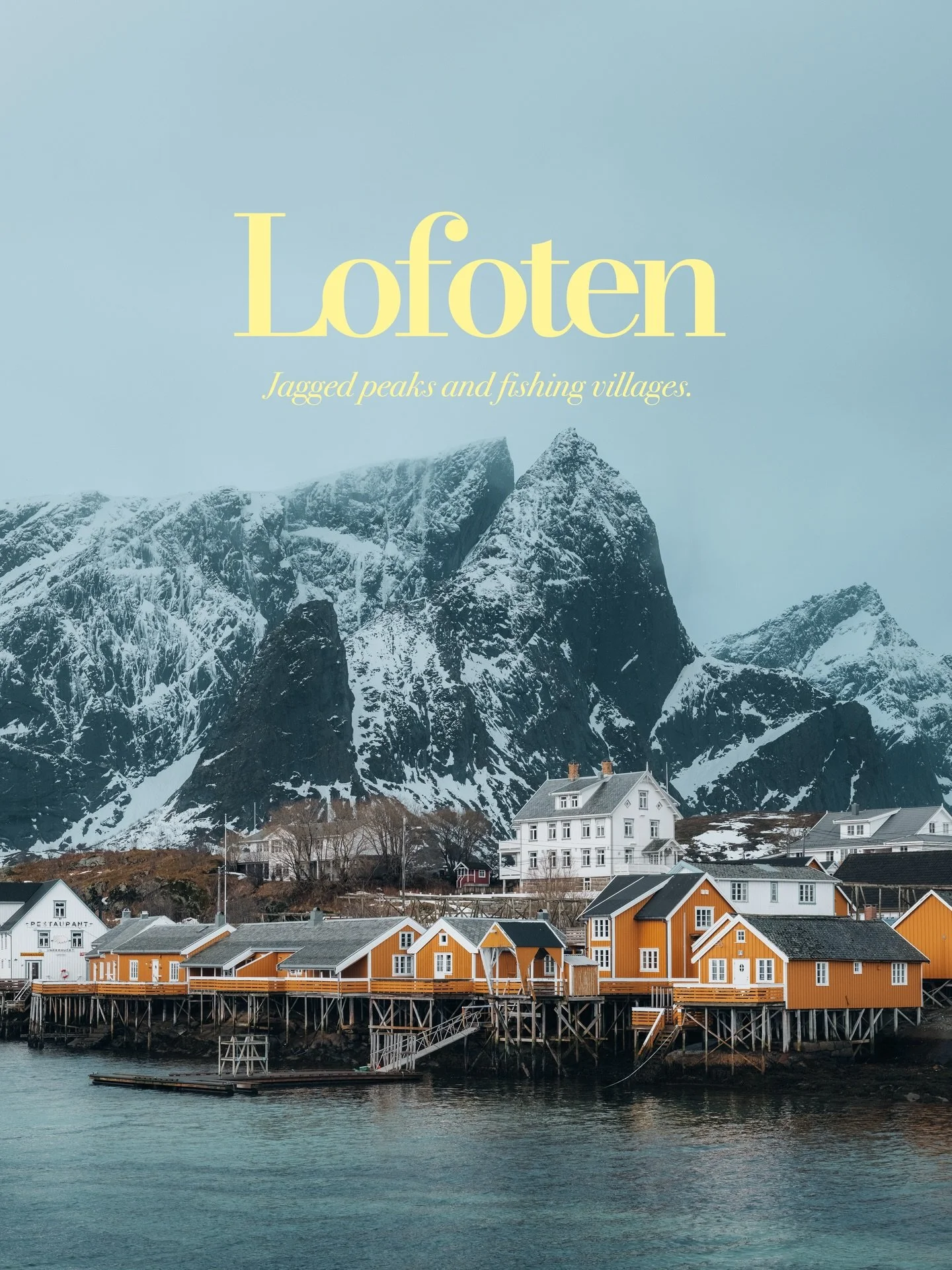 At the beginning of the month, we spent a week immersed in the winter landscapes of Lofoten. Visiting off-season helps to reduce tourism overload in these small villages that are so tiny. I&rsquo;ll be sharing over the next few posts a few of my favo