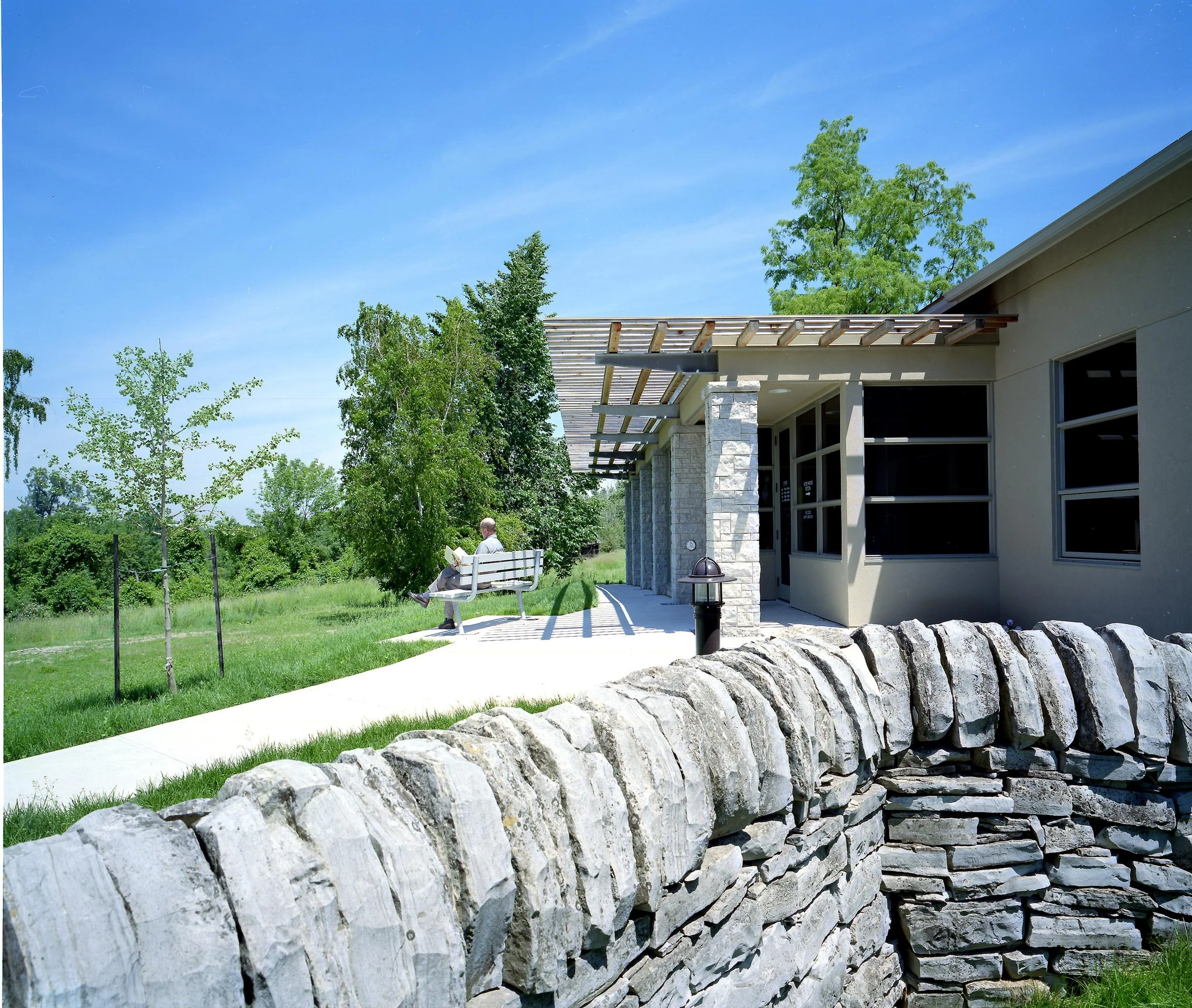 Kingston Pittsburgh Library exterior restoration by Shoalts and Zaback Architects.