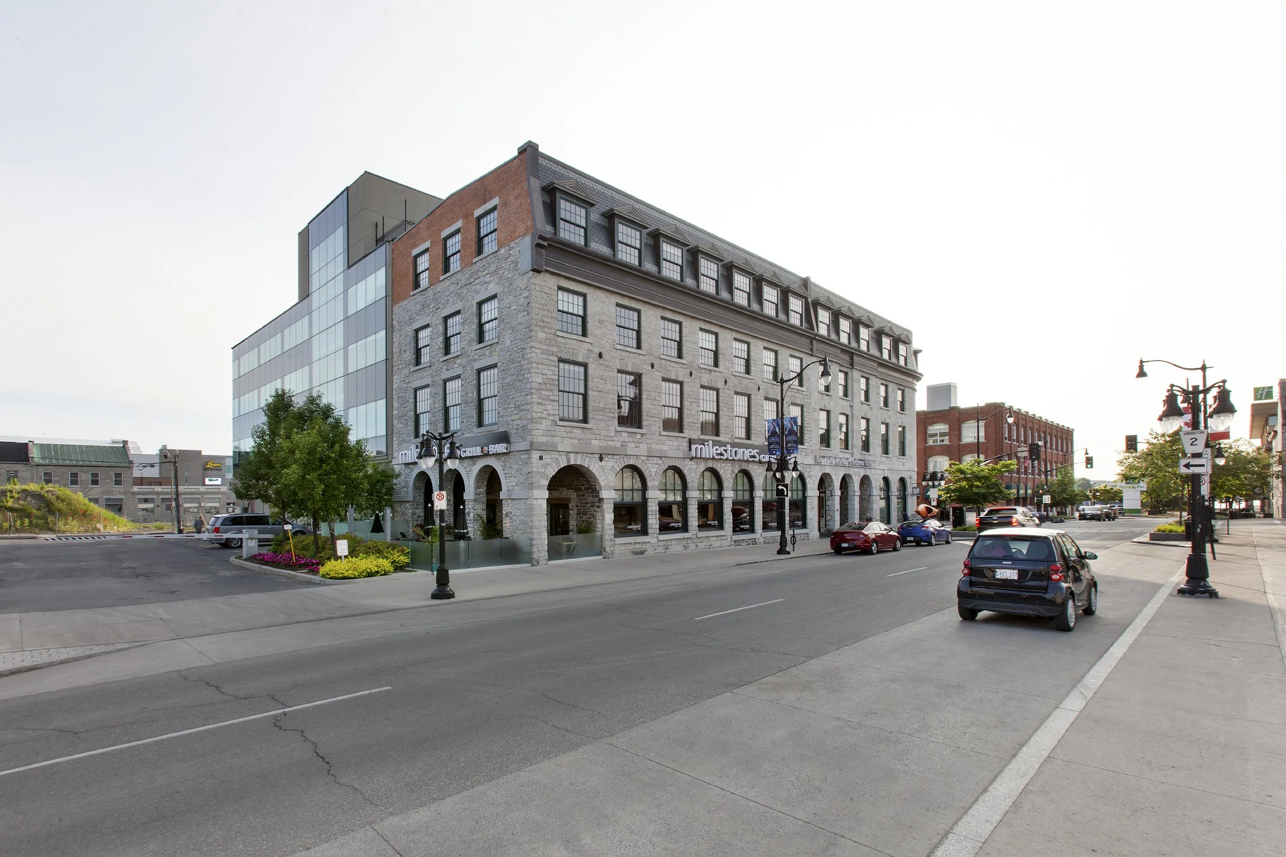 Kingston Smith & Robinson Building exterior. Project by Shoalts and Zaback Architects.