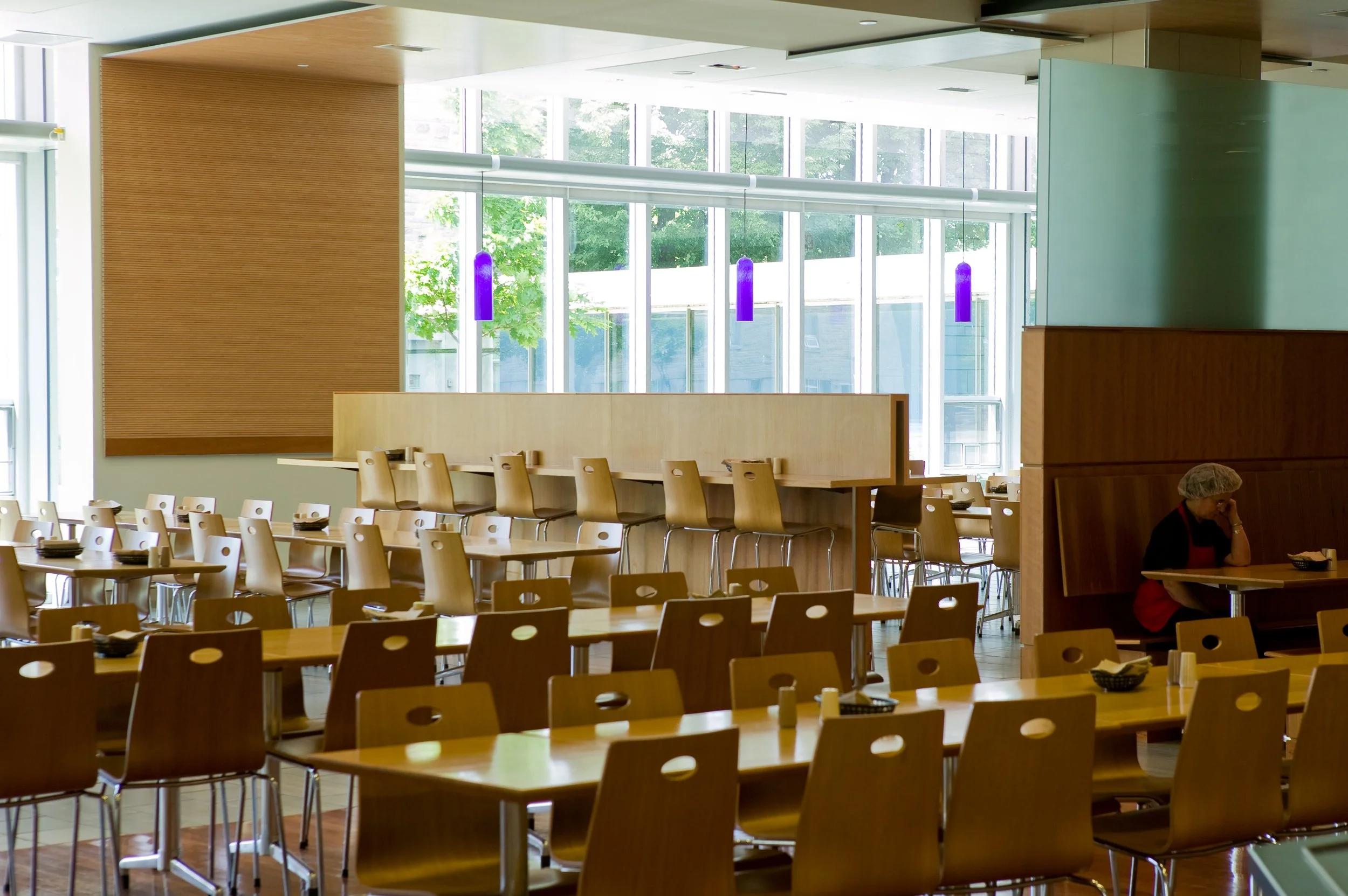 Leonard Hall Cafeteria Queen's University — sza Shoalts and Zaback