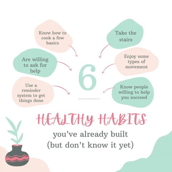 💆🏽&zwj;♀️I hear often people say that getting in shape has to require a huge lifestyle change...
⭐️The fact is, you&rsquo;ve already built a lot of healthy habits, even if you don&rsquo;t realize it. 
💚Comment &lsquo;YES&rsquo; if you agree. And s