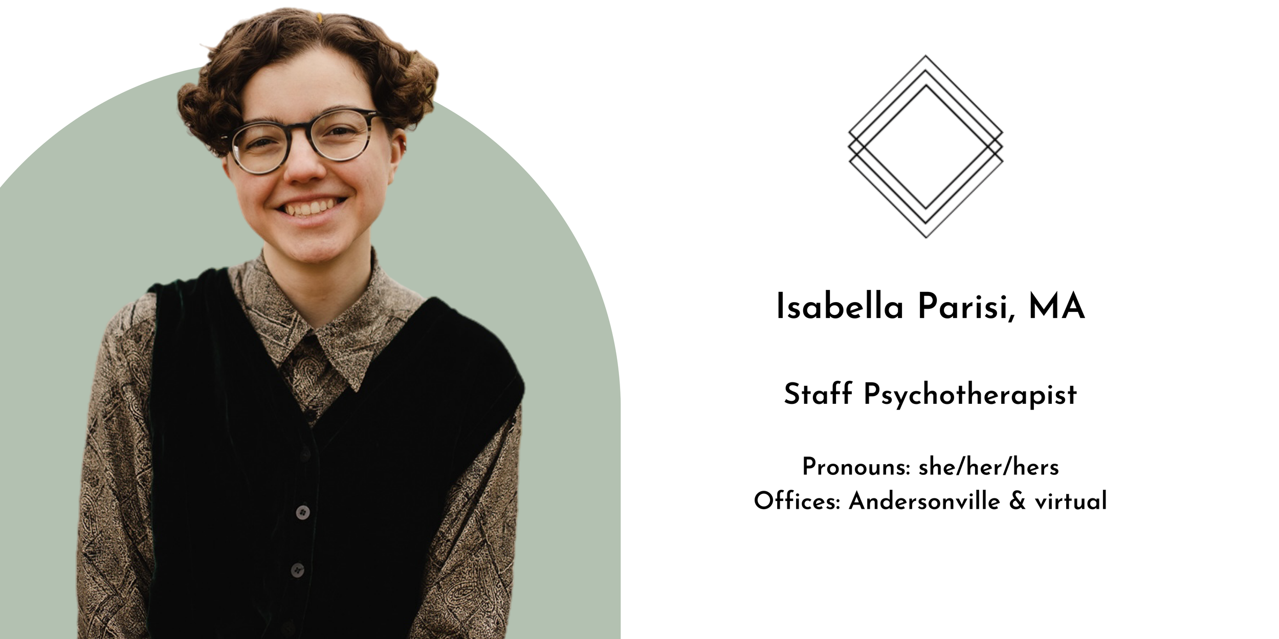 headshot of Isabella Parisi