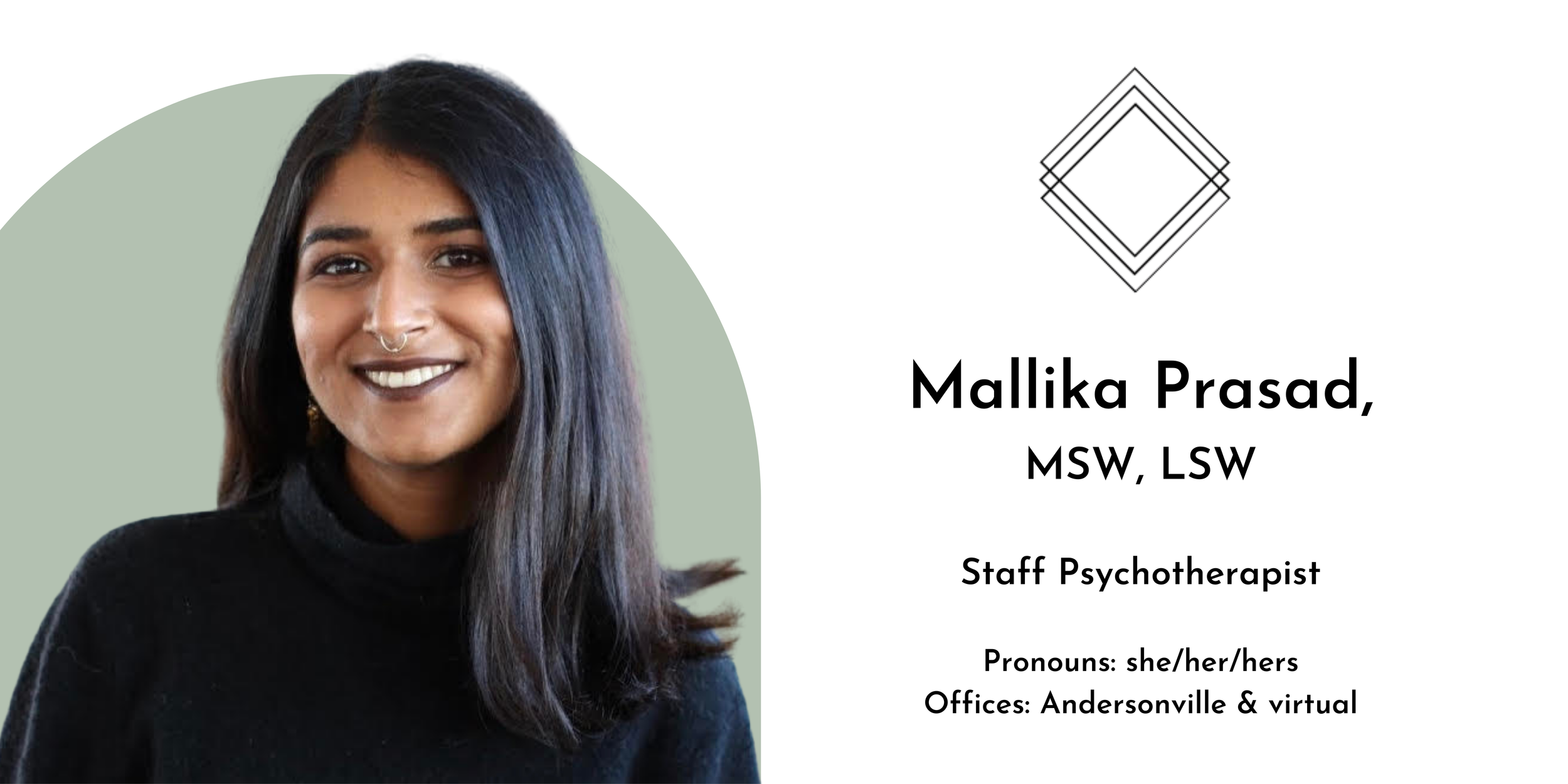 headshot of Mallika Prasad