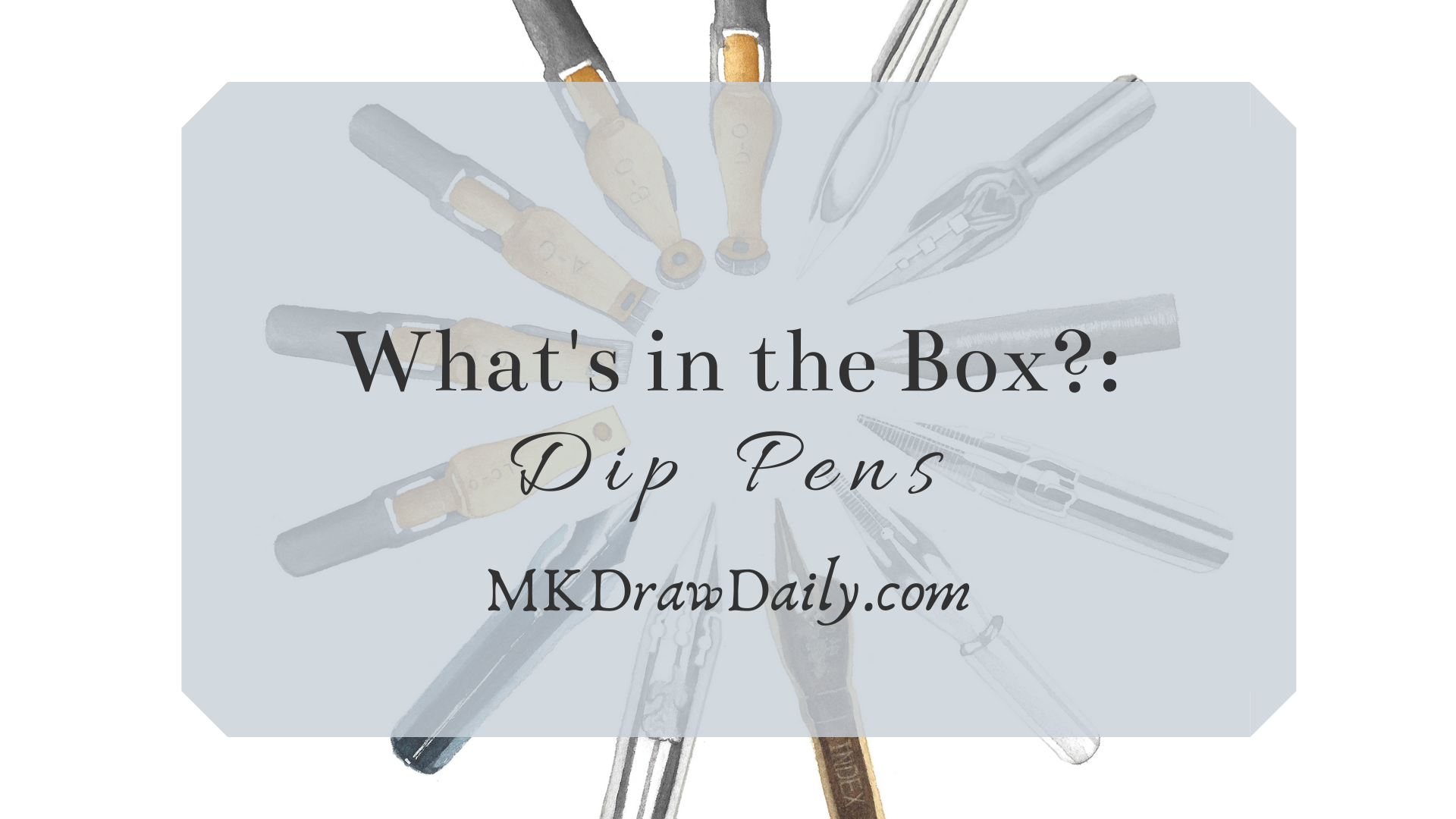 Everything You Need to Know About Dip Pens — Draw Daily