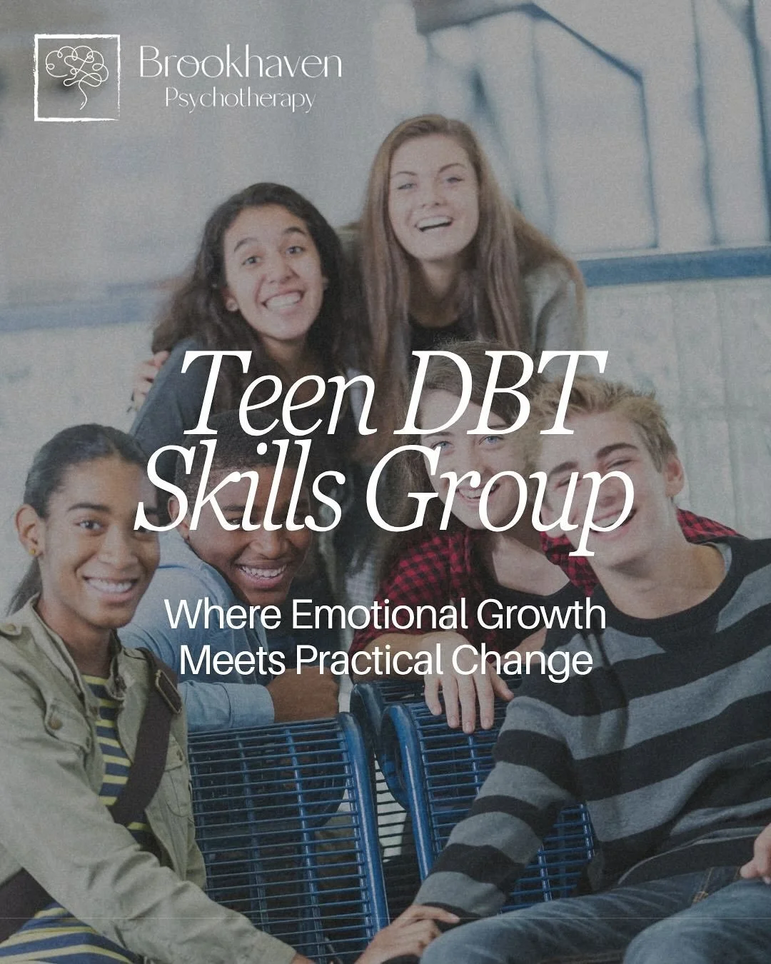 🌿 Help Your Teen Build Emotional Resilience 🌿

Is your teen feeling overwhelmed by big emotions, impulsive reactions, or constant stress?
Our Teen DBT Skills Group is designed to help them learn real, practical tools for managing emotions, improvin