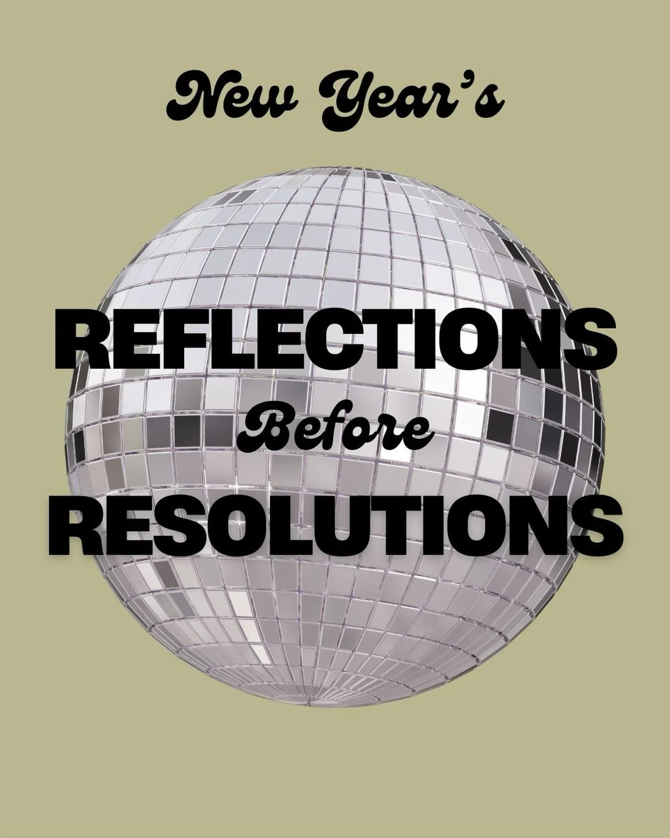 Before rushing into resolutions, take a moment to pause and reflect. What did this past year teach you about yourself? What strengths, lessons, or boundaries do you want to carry forward into 2025?

Sometimes the most meaningful growth comes from gen