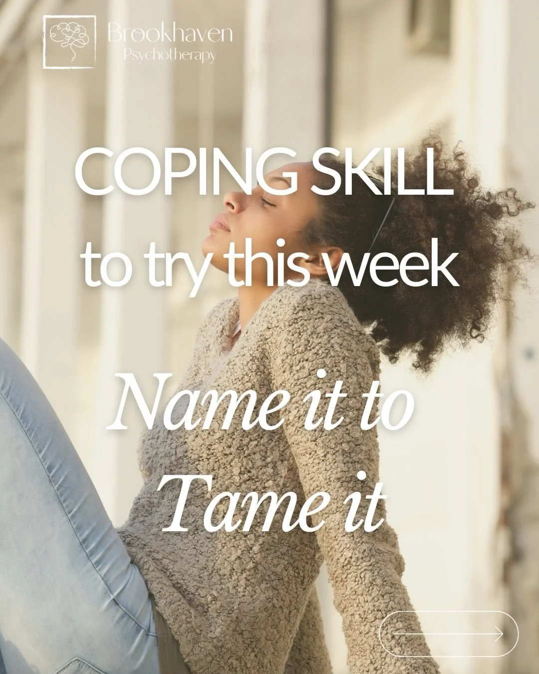 Labeling emotions lowers their intensity. Try to identify what you&rsquo;re feeling rather than pushing it away. Naming is the first step to understanding. 

#EmotionalAwareness #CopingStrategies #TherapyTools #AnxietyRelief #EmotionalIntelligence