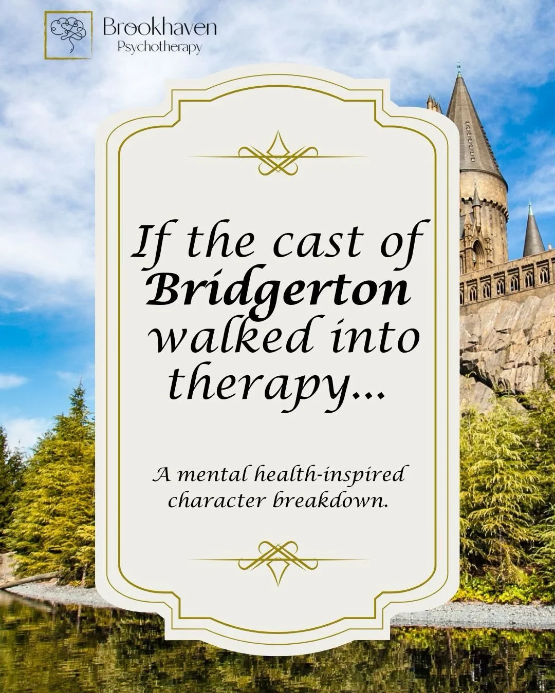 If the cast of Bridgerton walked into therapy&hellip; 

Here is a mental-health inspired character breakdown focusing on what we would want to explore. 

#mentalhealth #emotionalwellness #bridgerton #therapysupport
