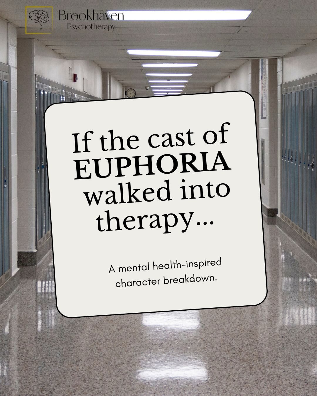 In Euphoria, each character copes in their own way &mdash; through control, validation, avoidance, or numbing. Beneath it all are unmet needs, fear, and a deep desire to feel safe, seen, and loved.

Therapy is a space to understand these patterns wit