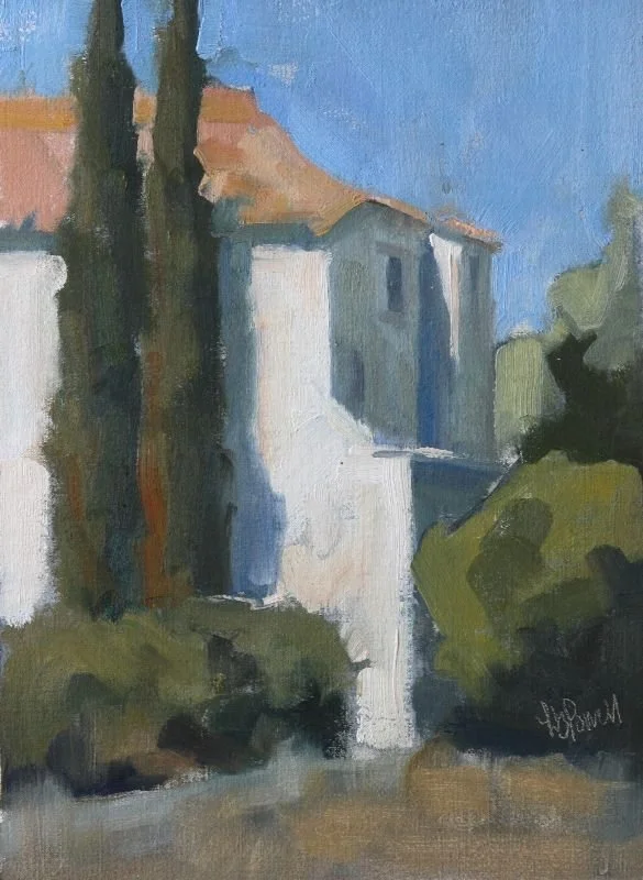March Acrylic class by the month - Tuscan villa - Tuesday at 12.30pm - March 3 - 24