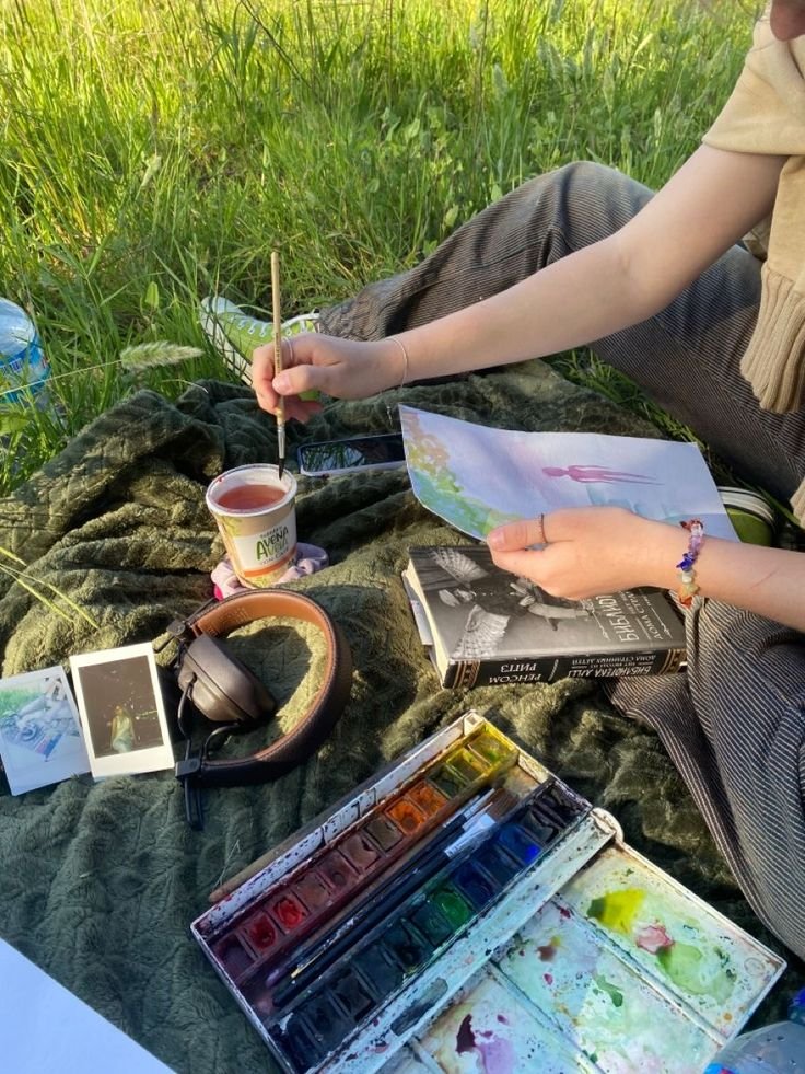 watercoloring on grass.jpg