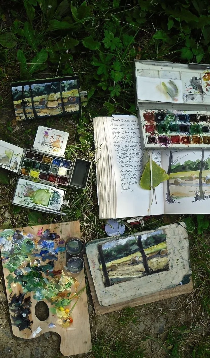 watercolor and sketch plain air.jpg